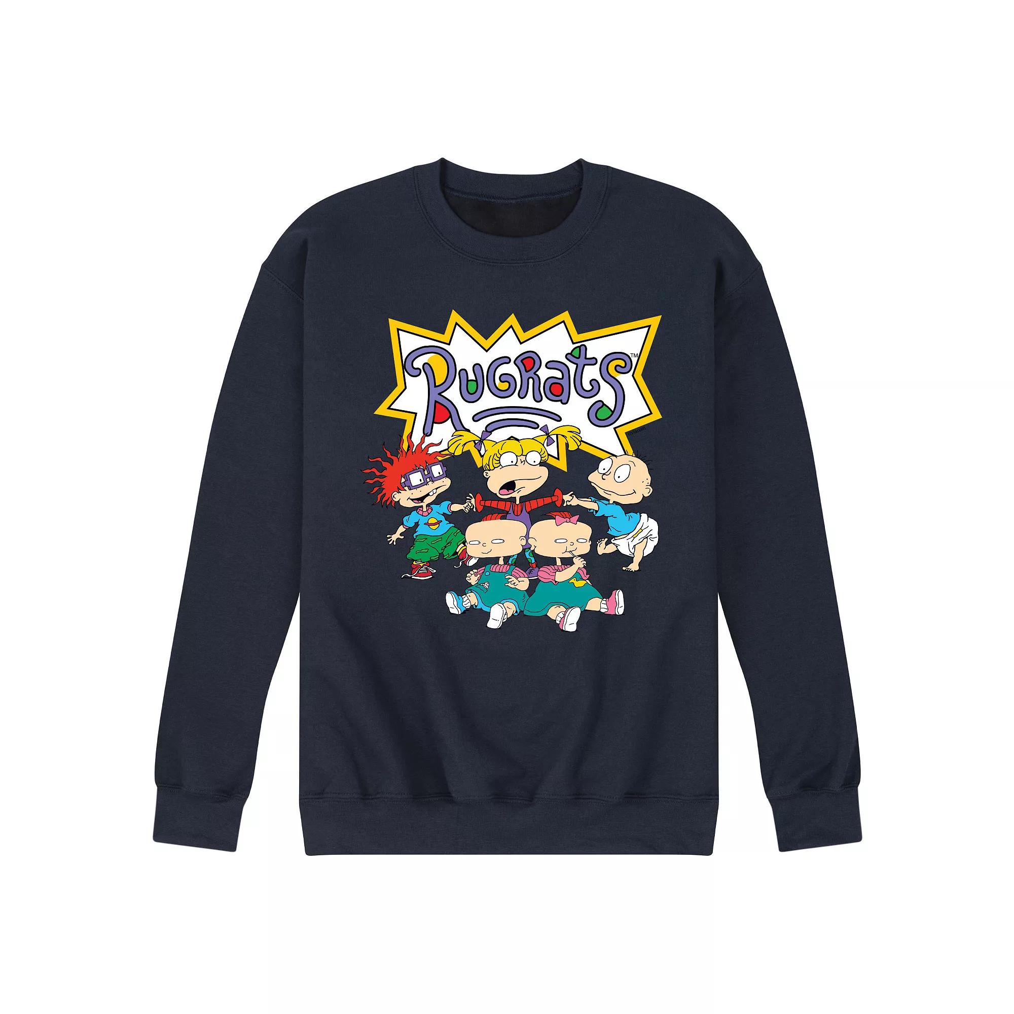 Men's Rugrats Group Shot Fleece Sweatshirt,  Product Image