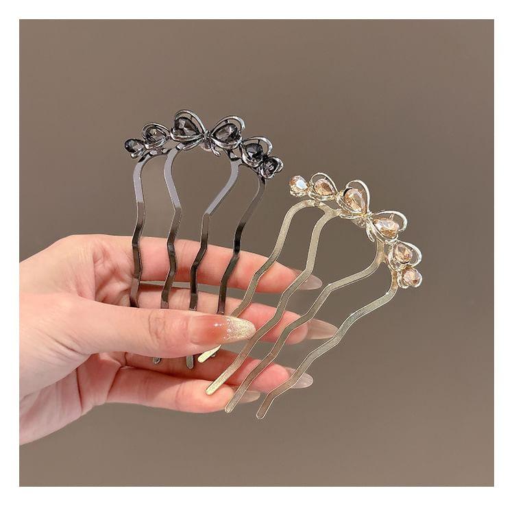 Bow Bow Hair Fork Product Image