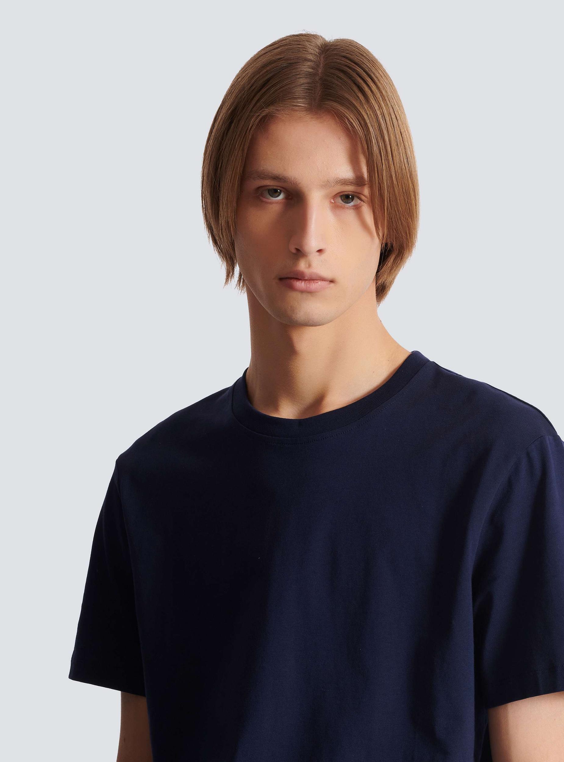 Small Balmain Stamp printed T-shirt Product Image