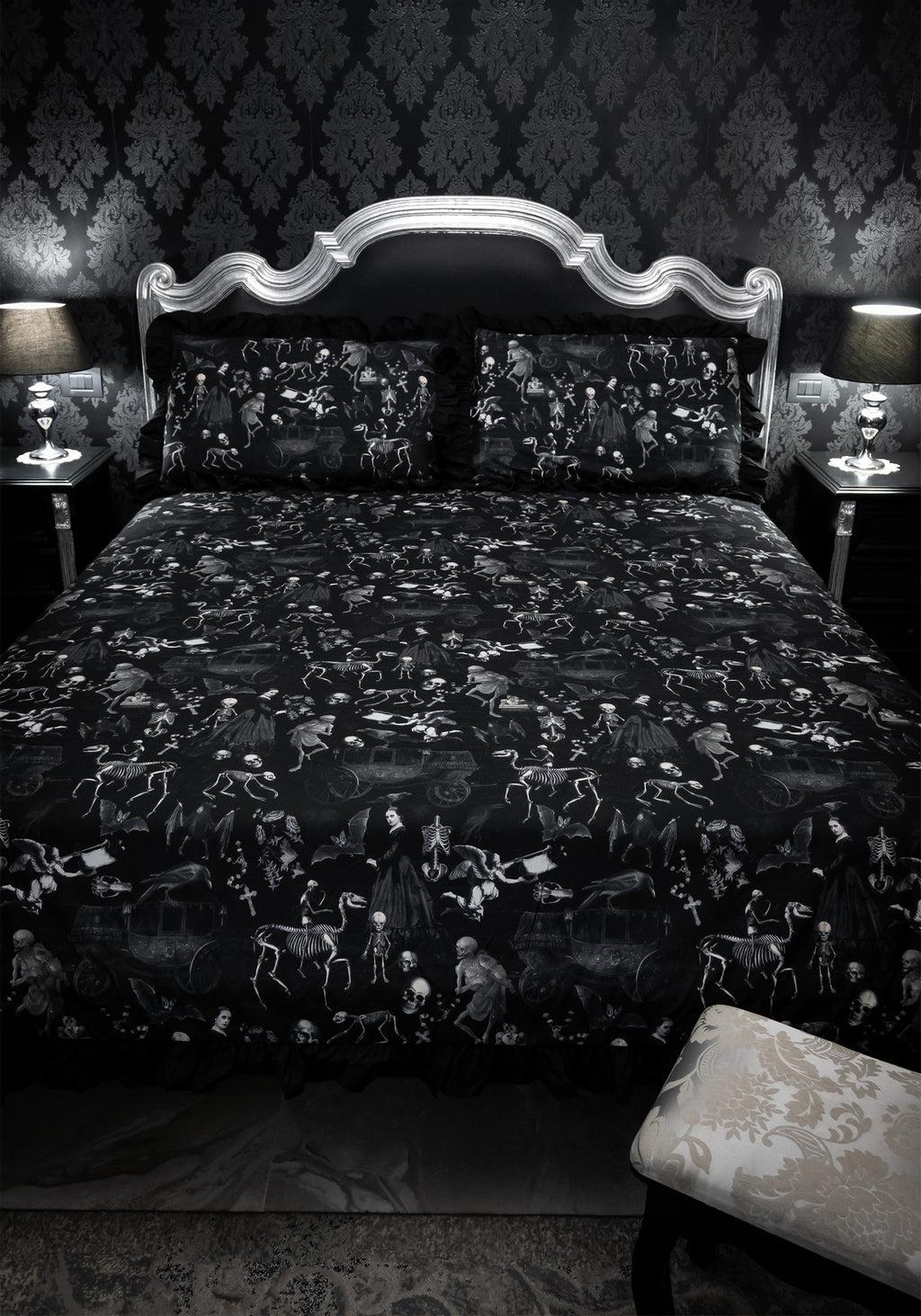 Melancholia Ruffle Bedding Set - US King Product Image