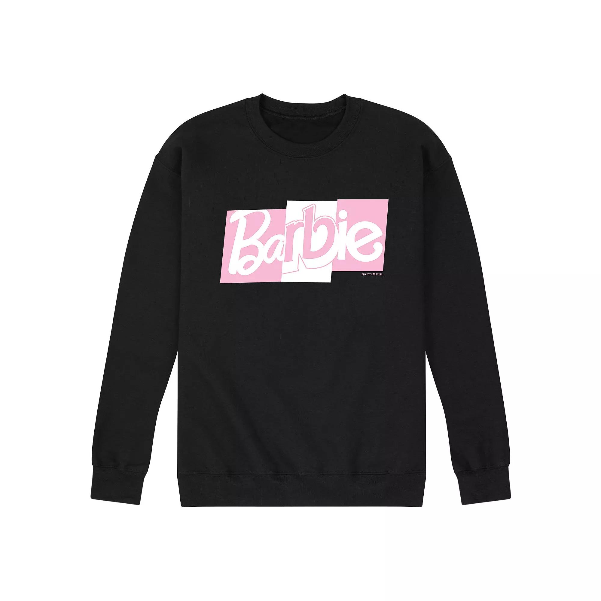 Men's Barbie Logo Fleece Sweatshirt,  Product Image