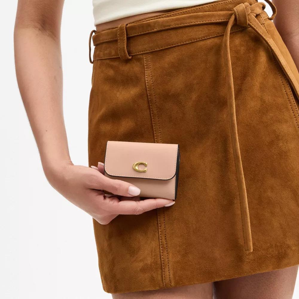 Essential Card Holder Wallet In Colorblock Product Image