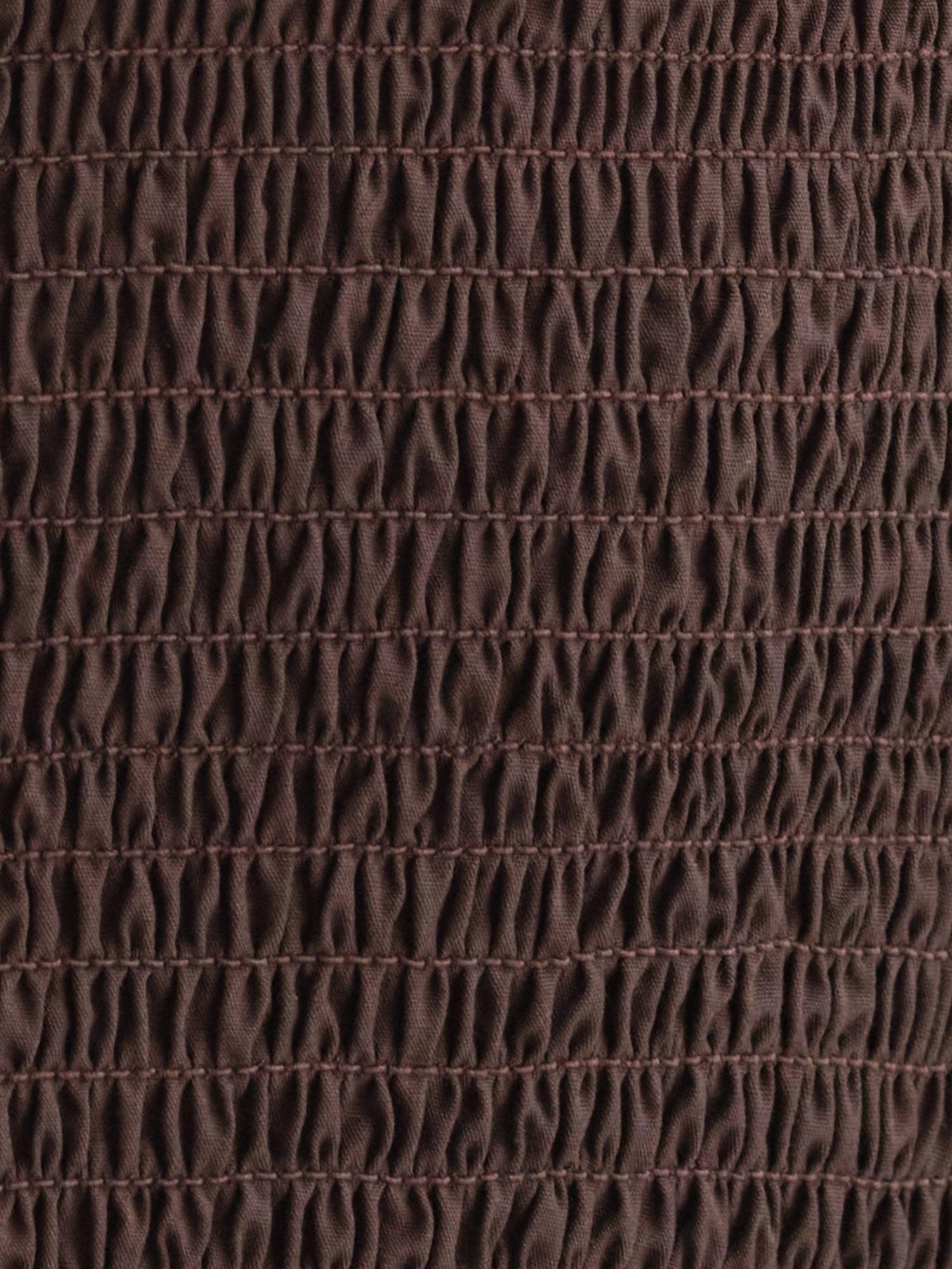 Organic Poplin Smocked Dress Female Product Image