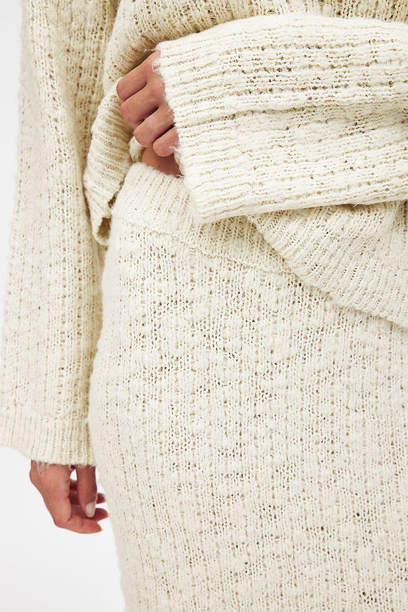 Knitted Maxi Skirt Product Image