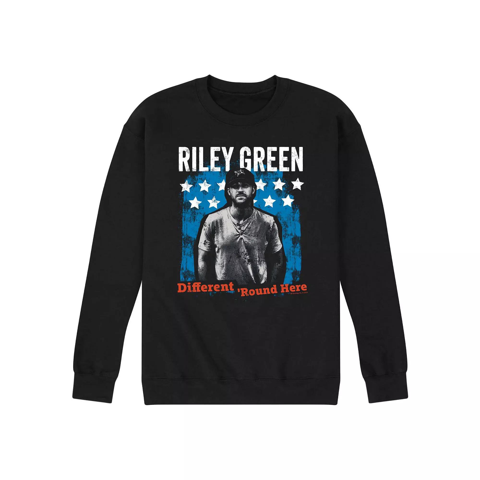 Men's Riley Green Different 'Round Here Fleece Sweatshirt,  Product Image