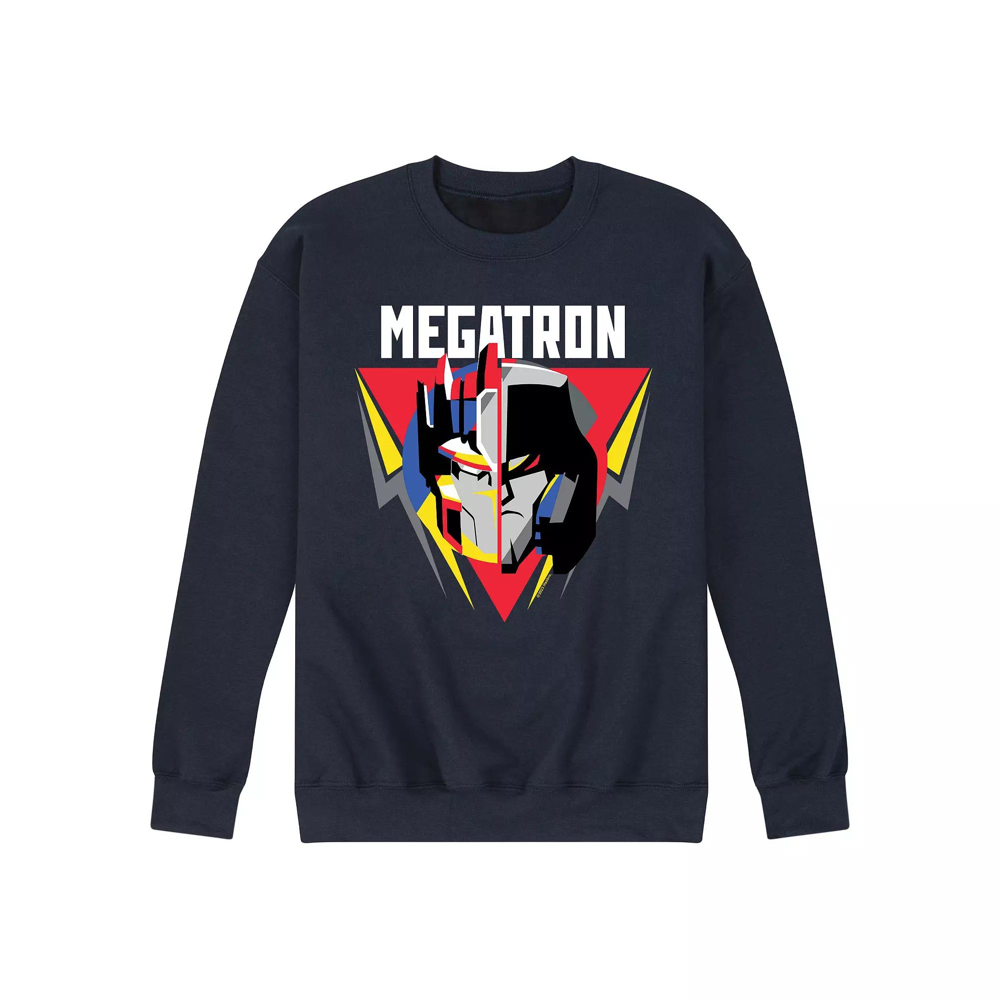 Men's Transformers Megatron Badge Fleece Sweatshirt,  Product Image