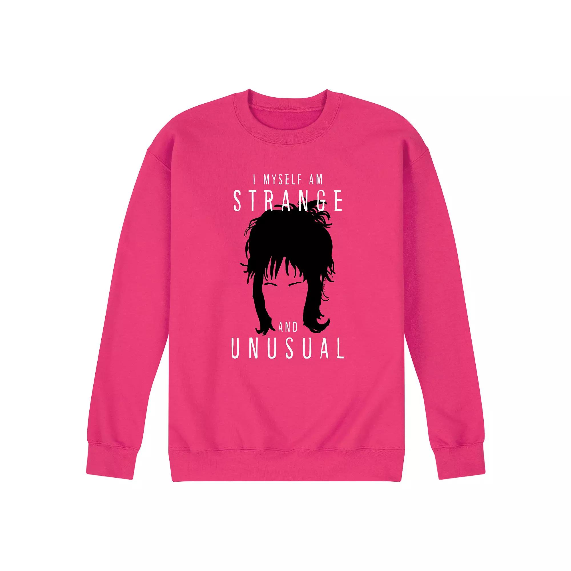 Men's Beetlejuice Lydia Strange Unusual Sweatshirt,  Product Image