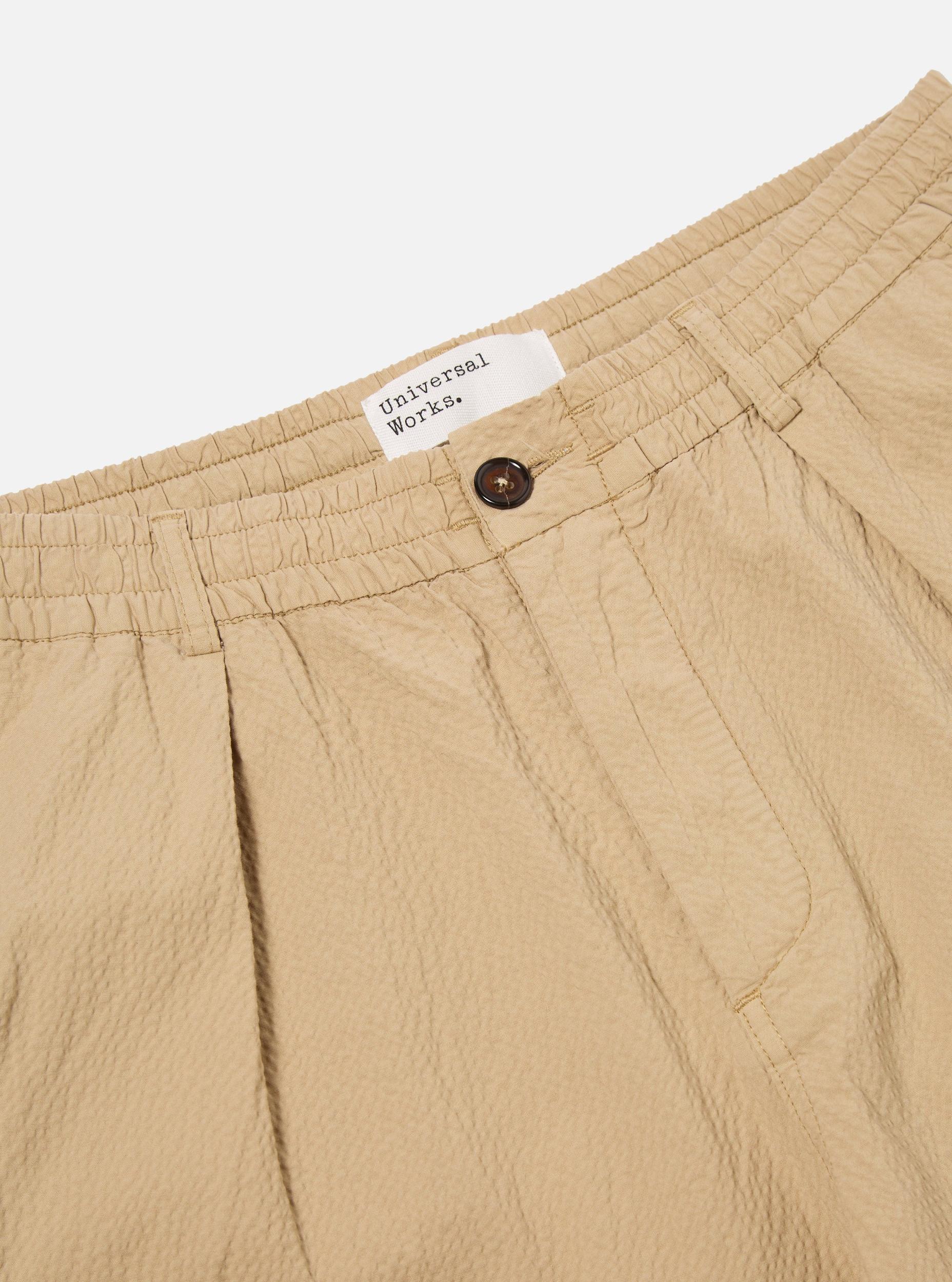 Sand Seersucker II Pleated Track Short Product Image