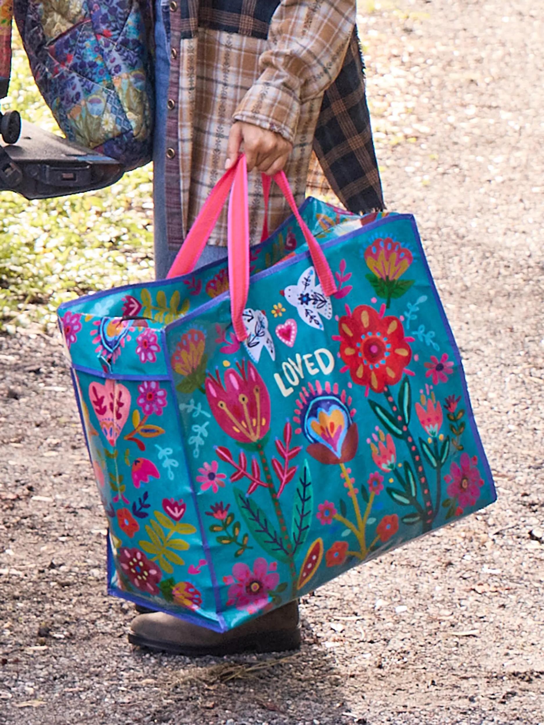 Reversible Puffy Tote Bag Product Image