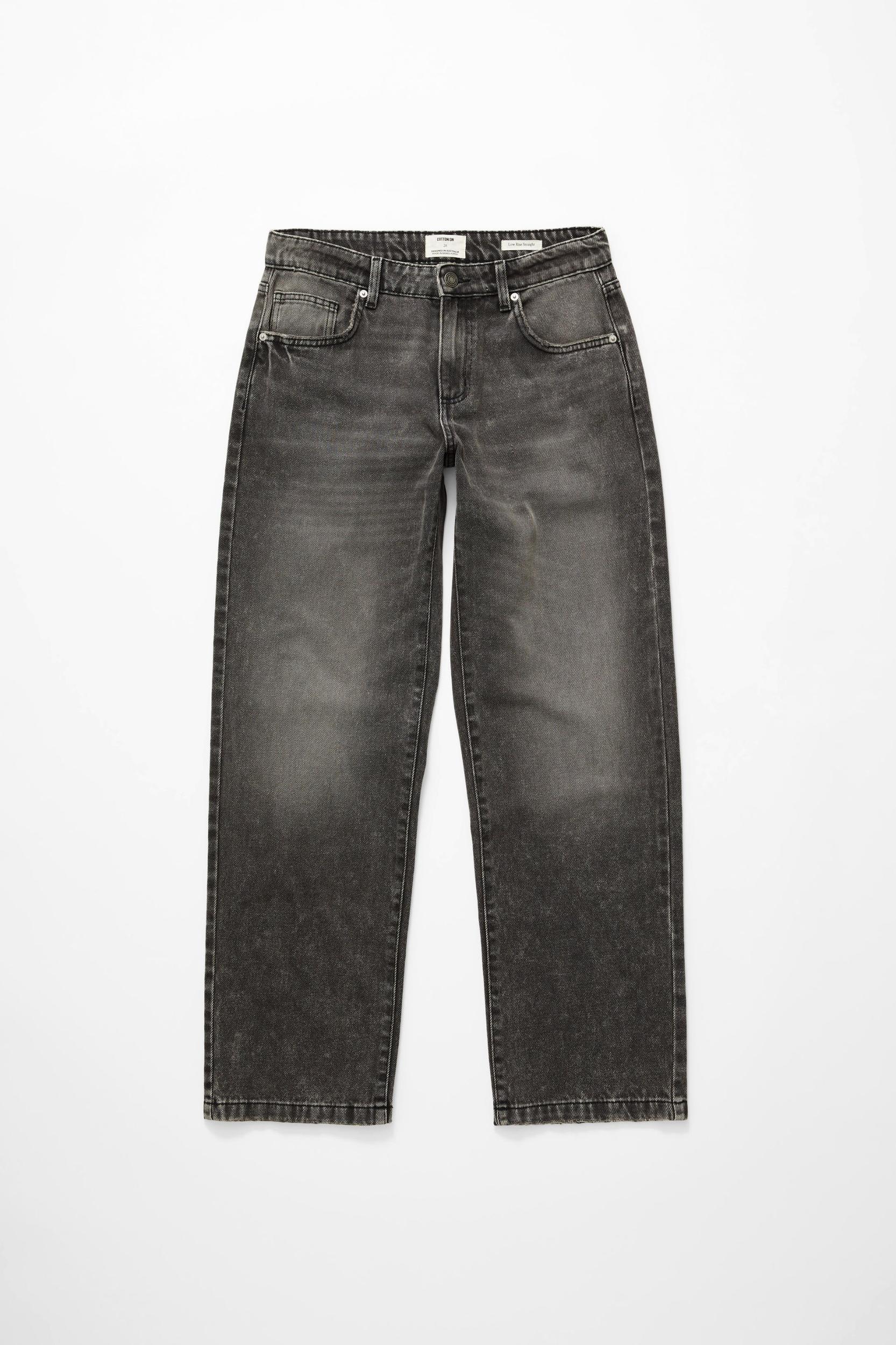 Low Rise Straight Jean Product Image