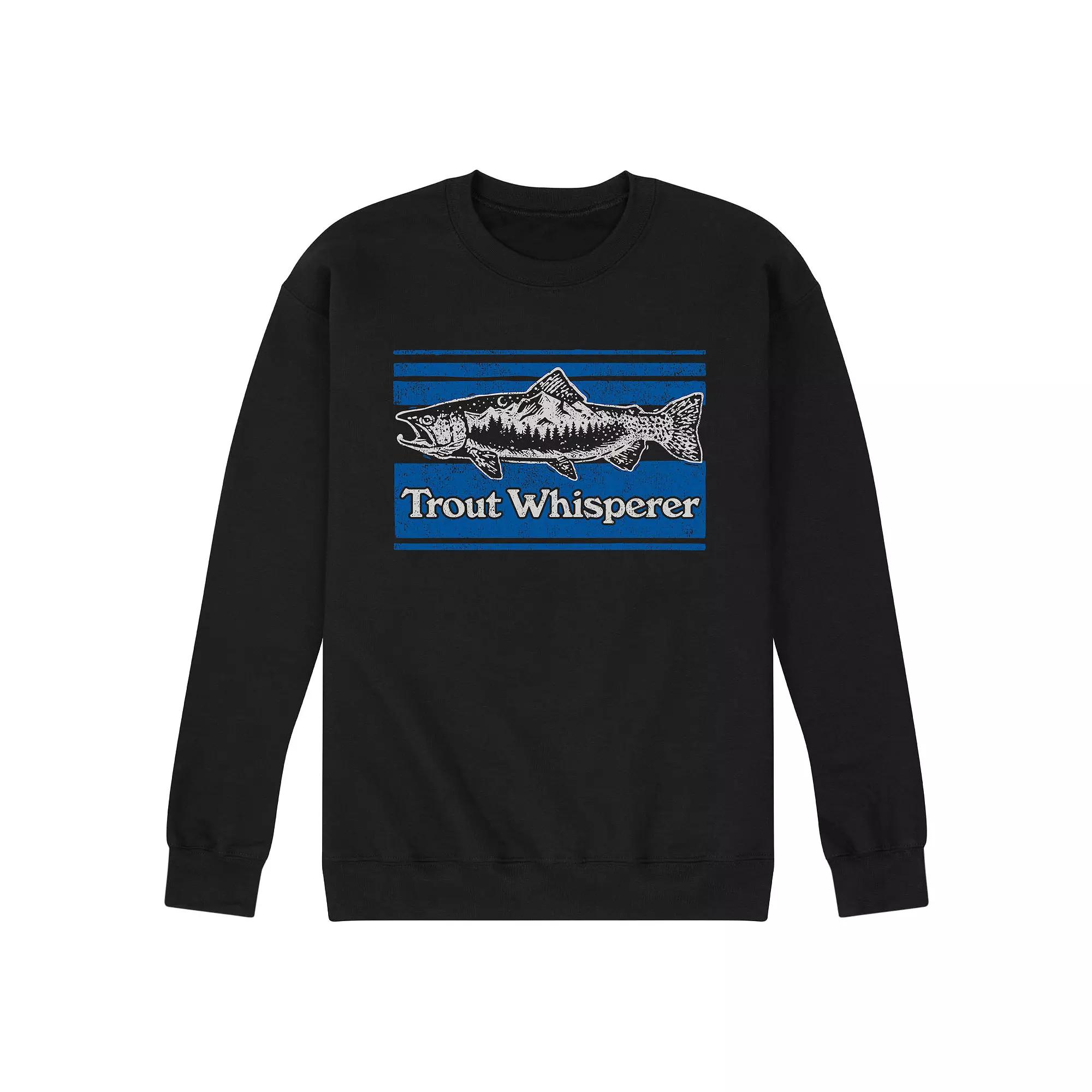 Men's Trout Whisperer Sweatshirt,  Product Image