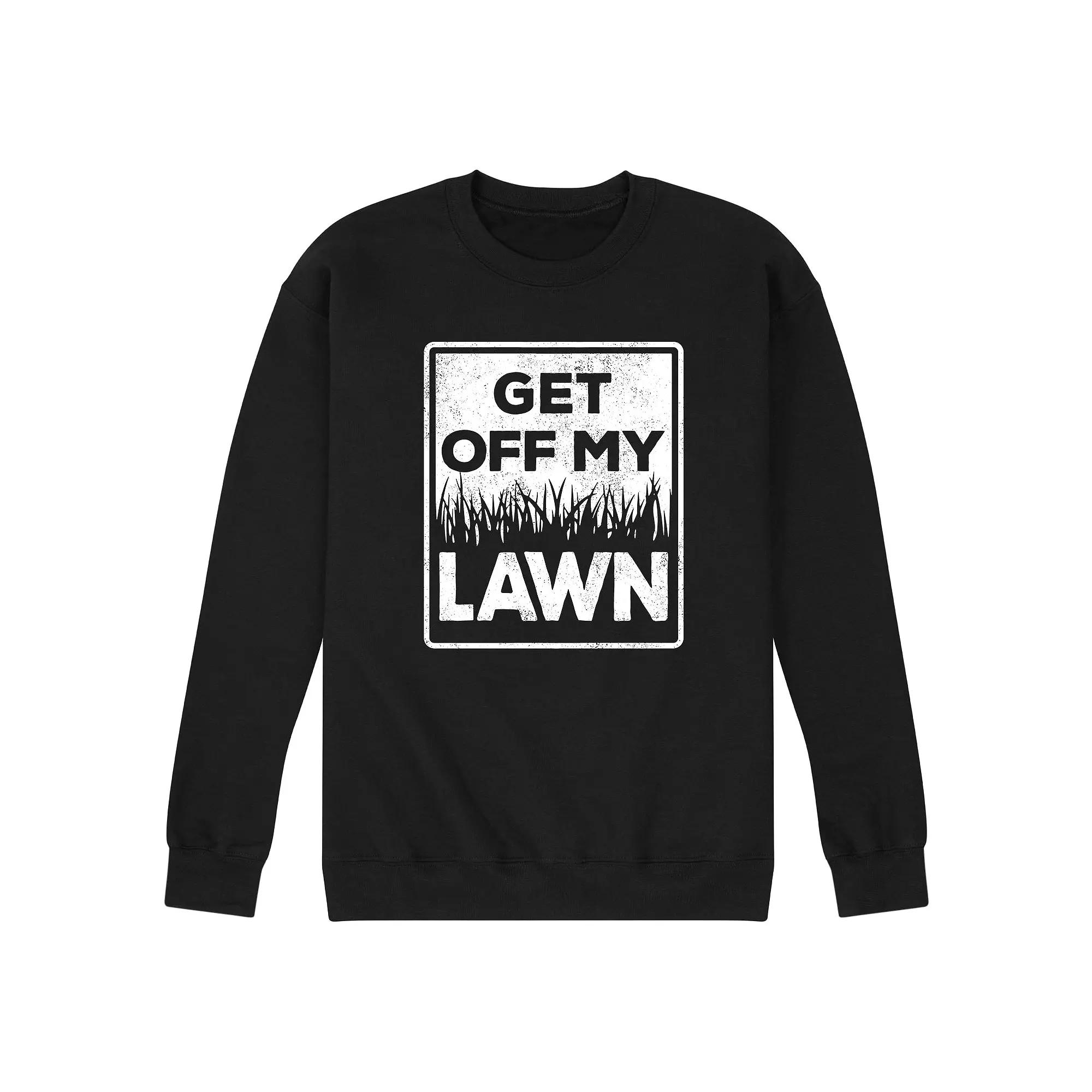 Men's Get Off My Lawn Graphic Sweatshirt,  Product Image