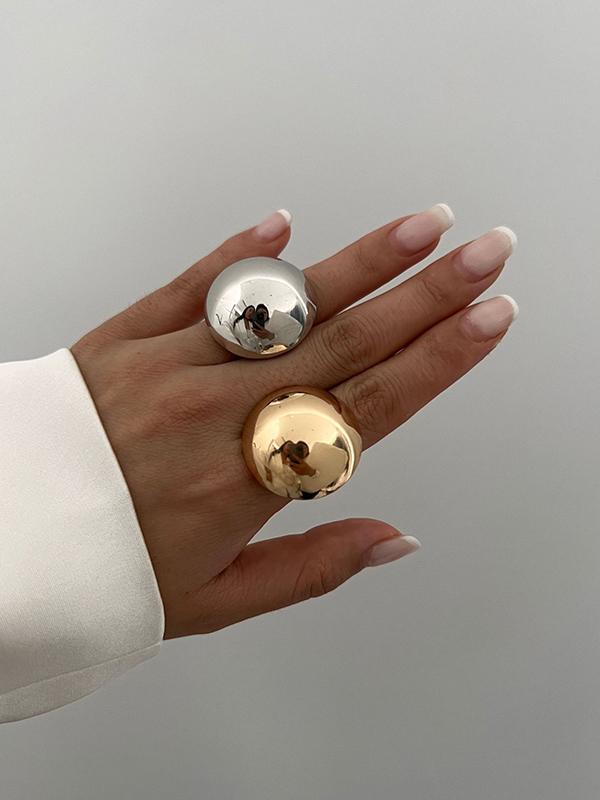 Geometric Shiny Rings Accessories Product Image
