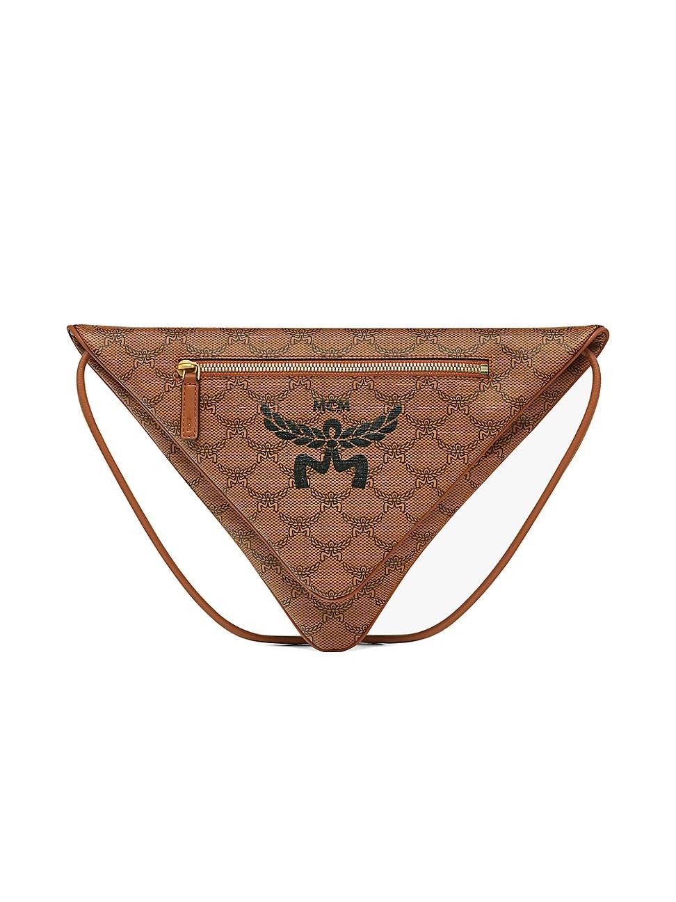 Mens Lauretos Coated Canvas Fold-Over Pouch Crossbody Bag Product Image