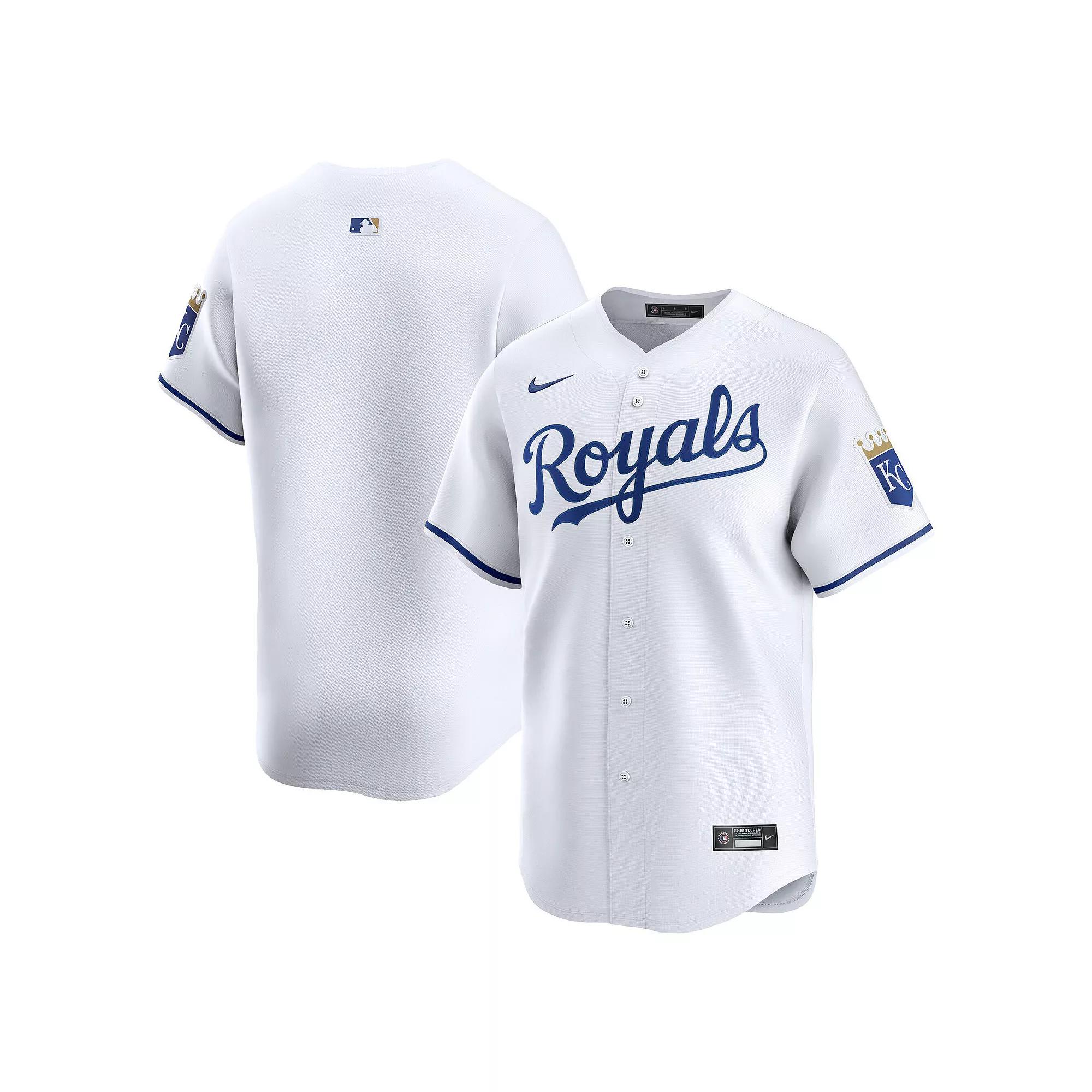 Men's Nike White Kansas City Royals Home Limited Jersey,  Product Image