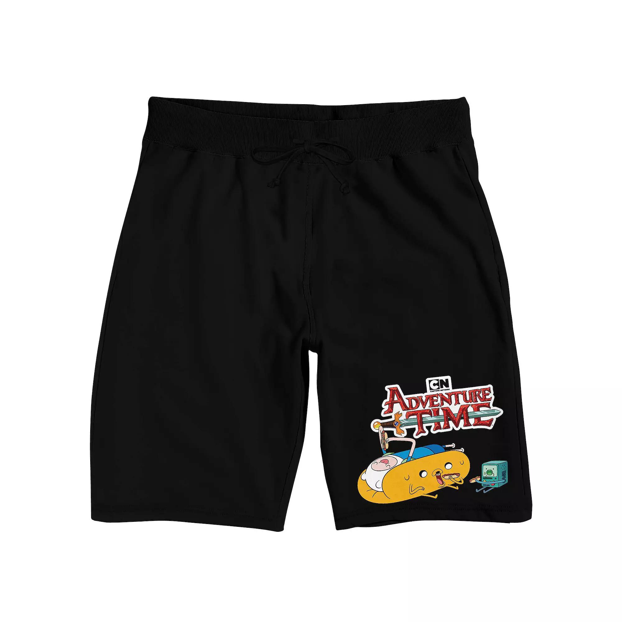 Men's Adventure Time Pajama Shorts,  Product Image