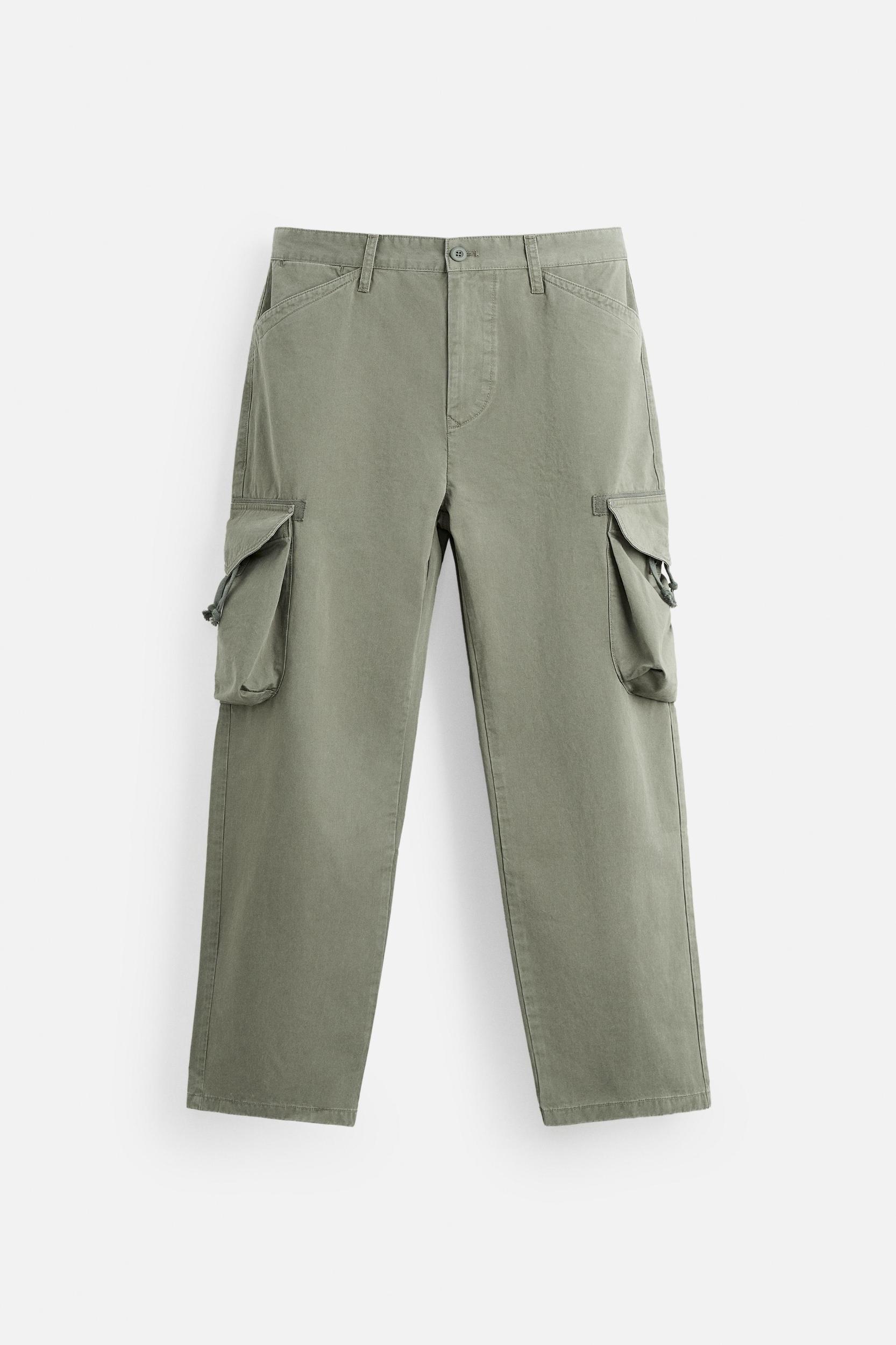 WASHED CARGO PANTS Product Image