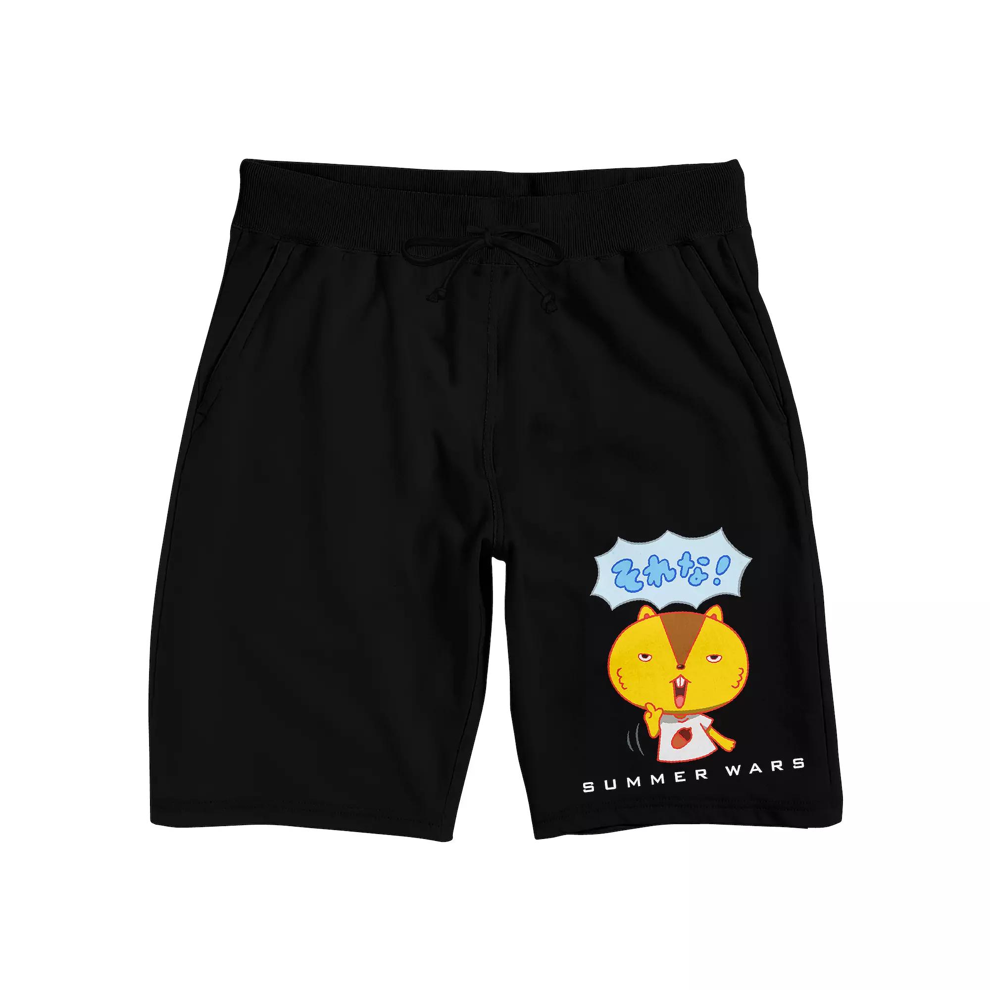 Men's Summer Wars Kari Kenji Pajama Shorts,  Product Image