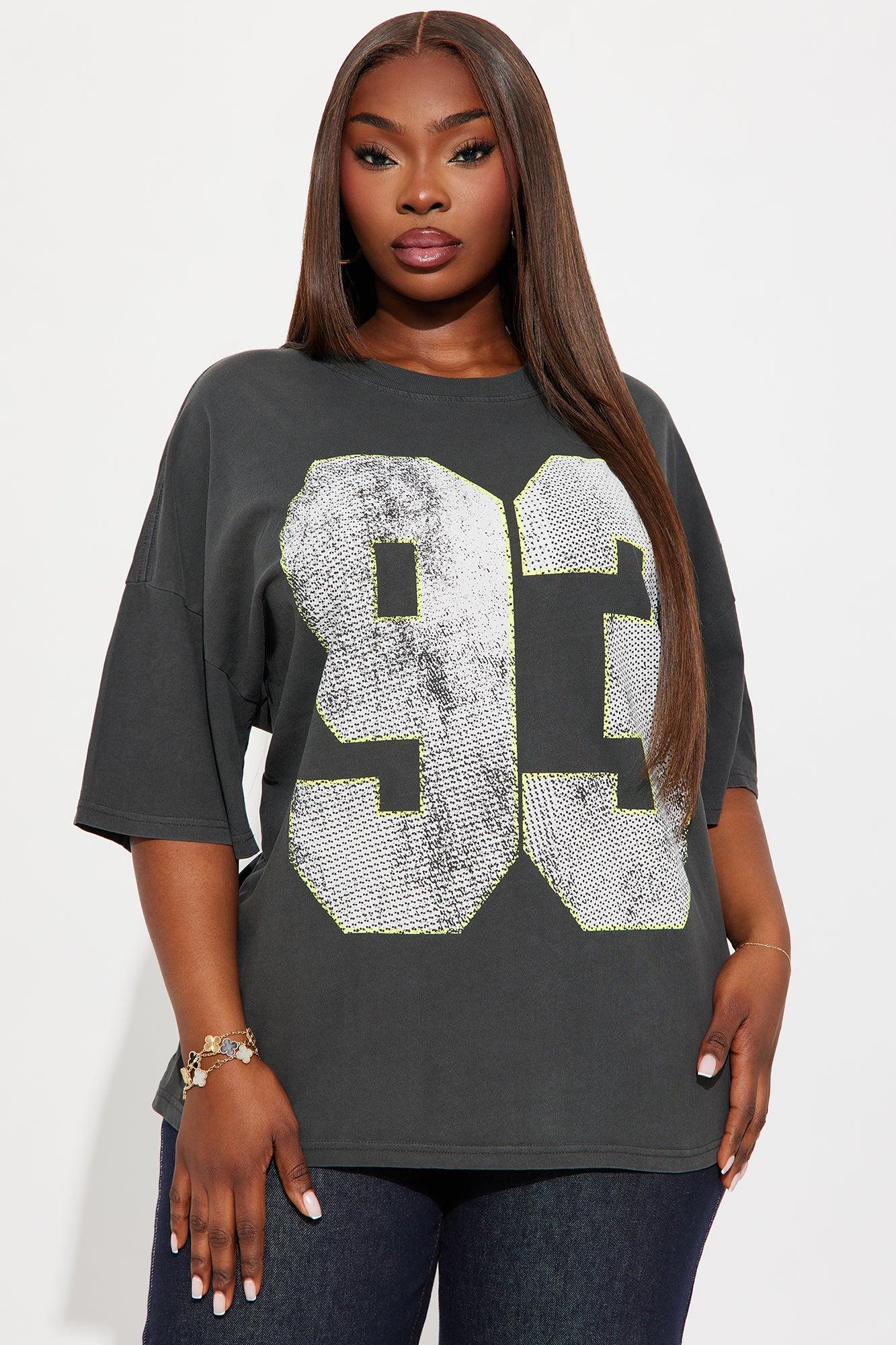 The Big 93 Washed Tee - Black Wash Product Image