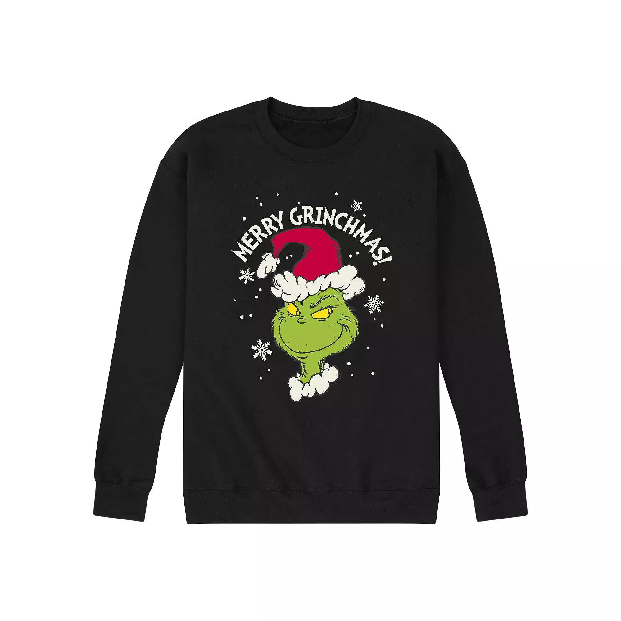 Men's Dr. Suess The Grinch Grinchmas Sweatshirt,  Product Image