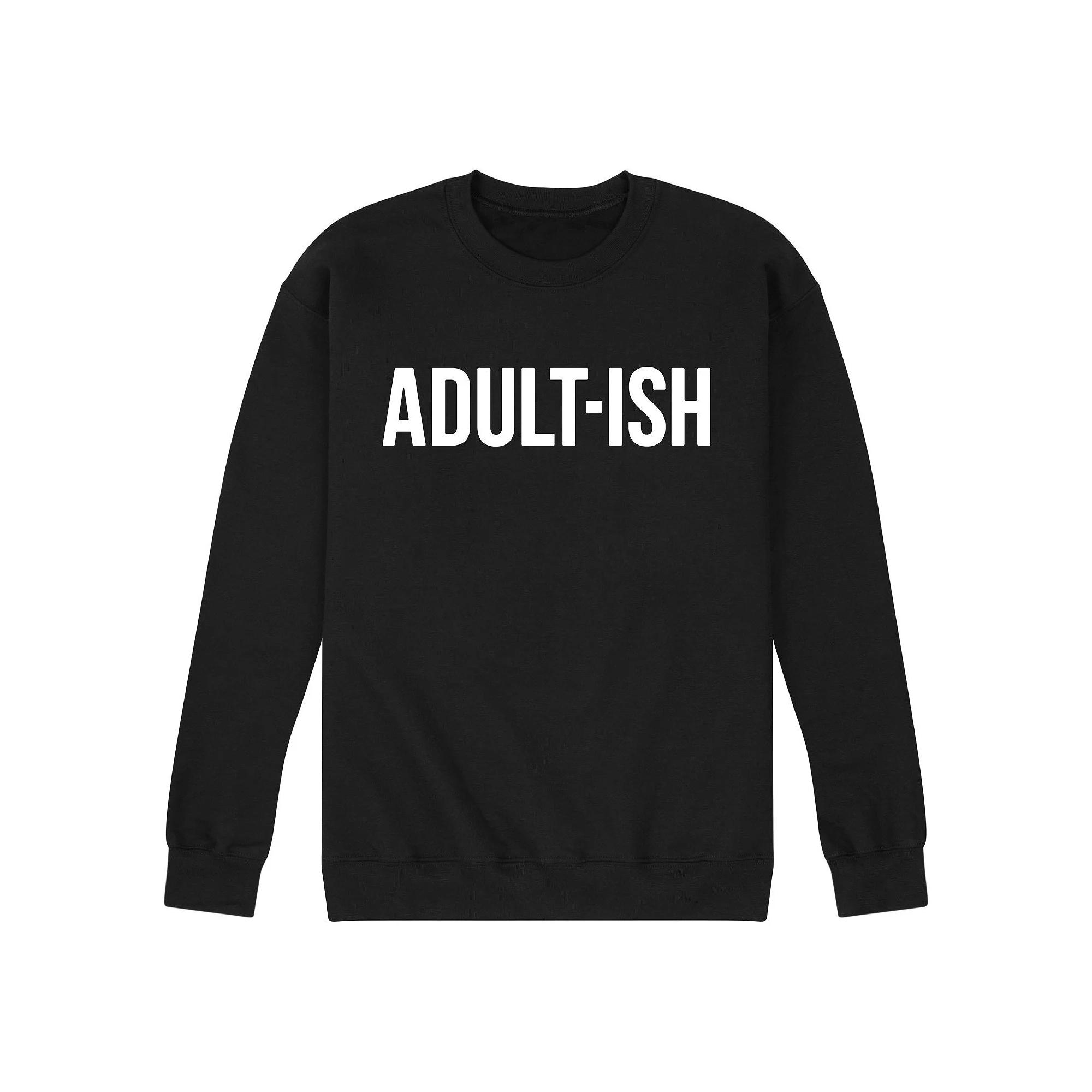 Men's Adultish Sweatshirt,  Product Image