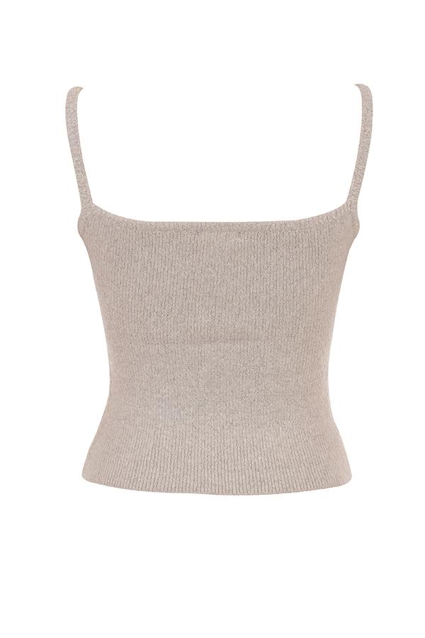 Rumi  opal knit vest top - sale Product Image