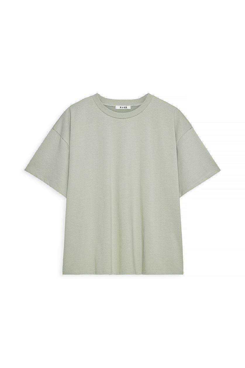 Round Neck Oversized Heavy Tee Product Image