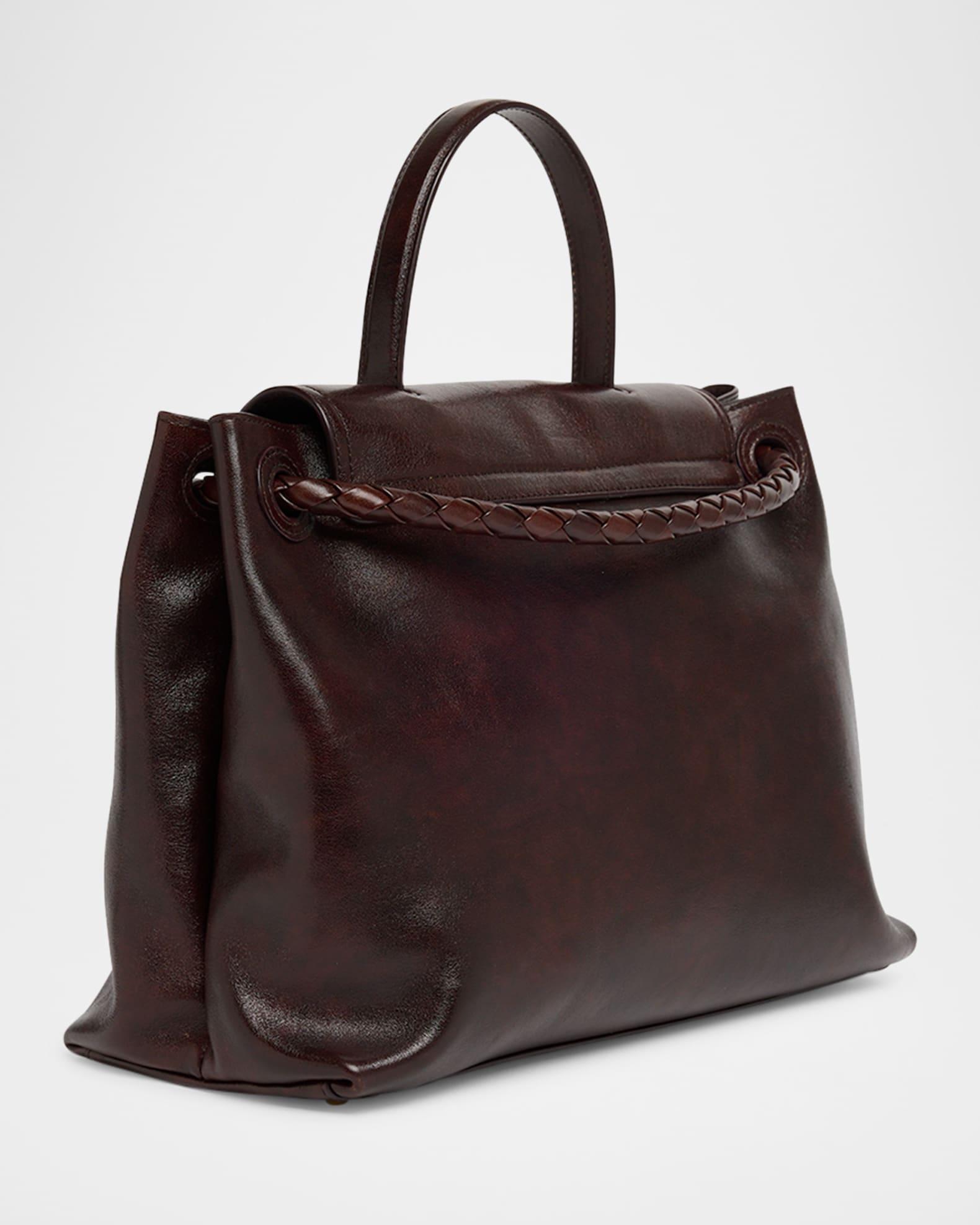 Ciao Ciao Medium Distressed Leather Top-Handle Bag Product Image