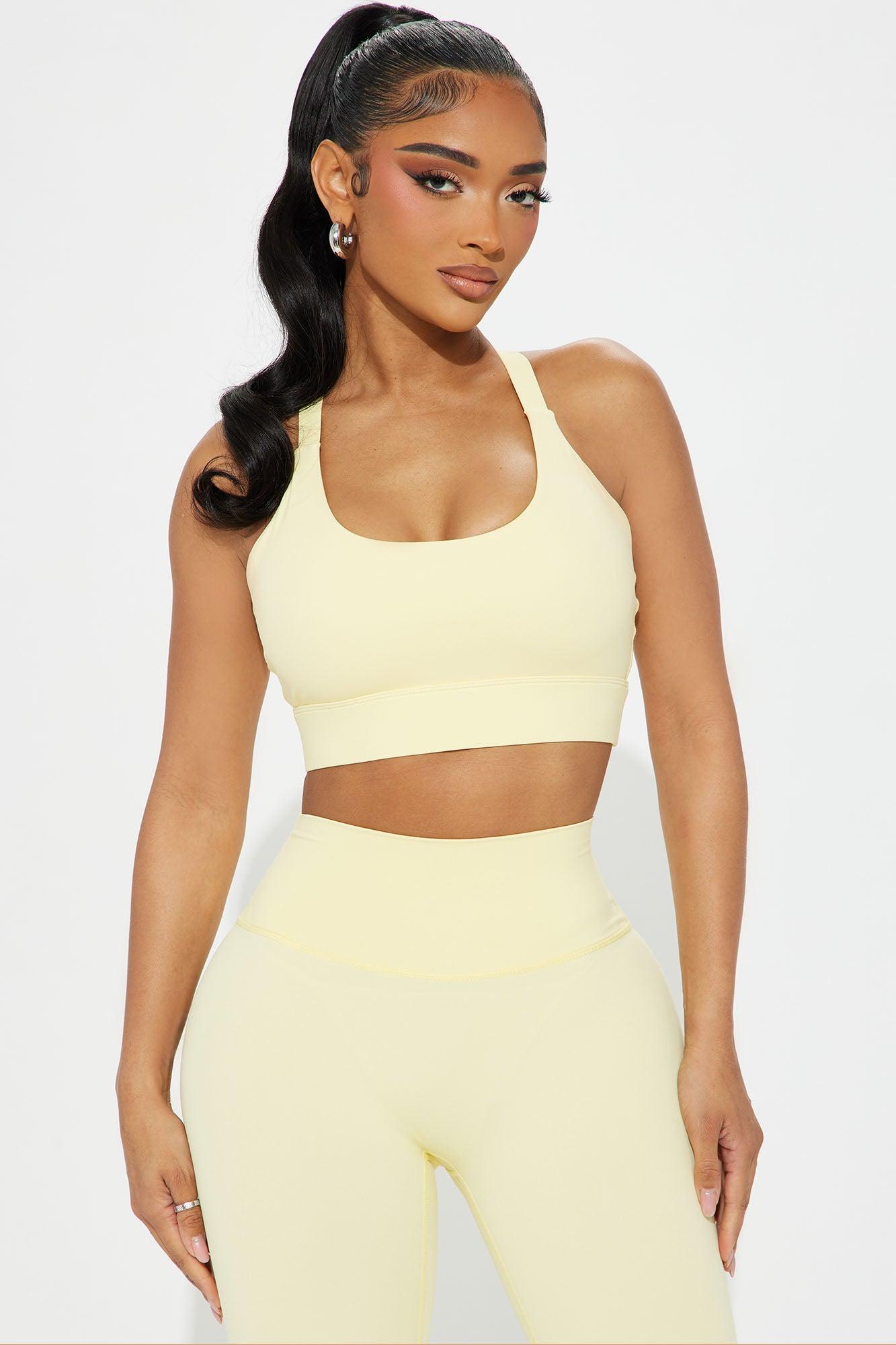 First Serve Active Set - Butter Yellow Product Image
