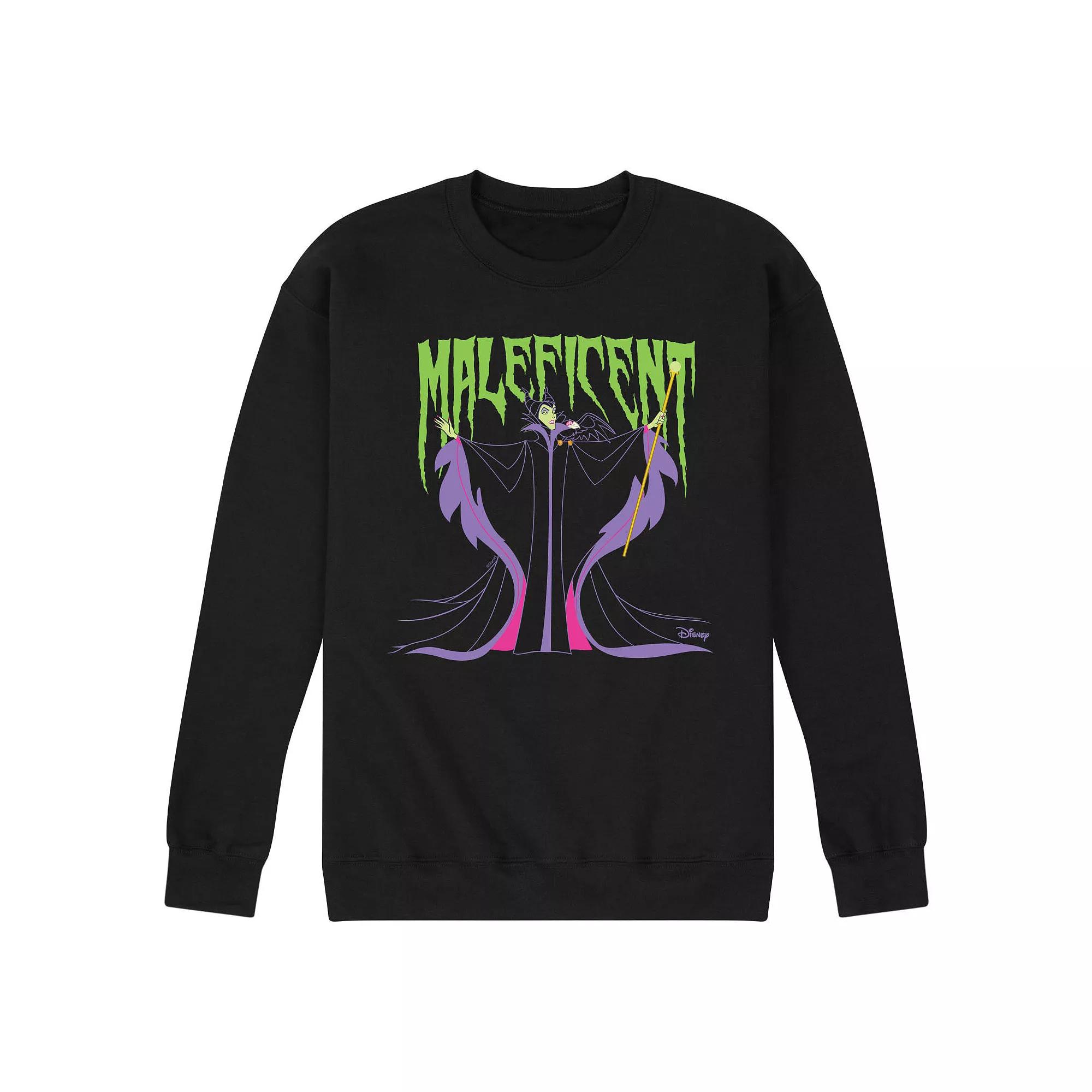 Disney Villains Men's Maleficent Fleece Graphic Tee,  Product Image