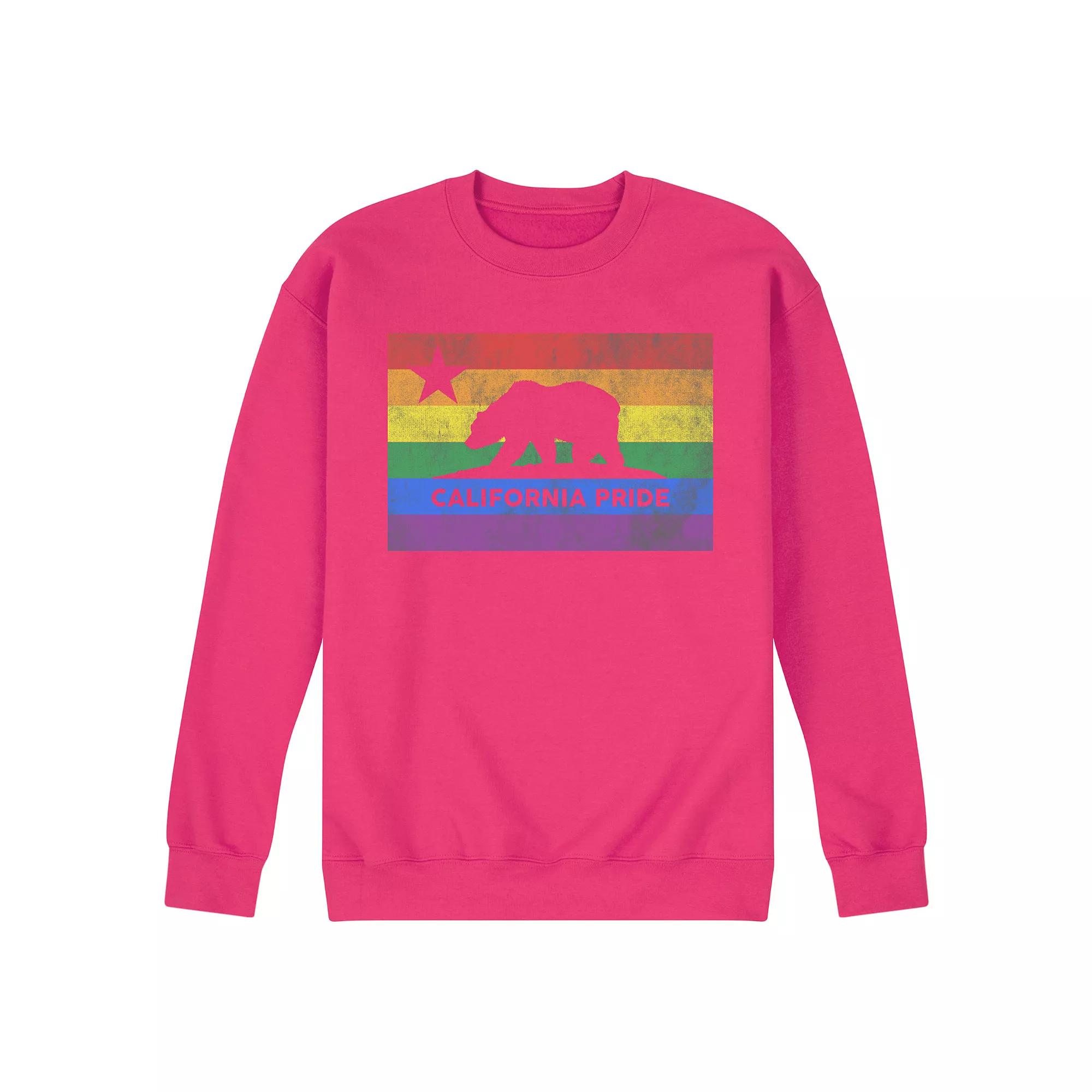 Men's California Pride Fleece Sweatshirt,  Product Image