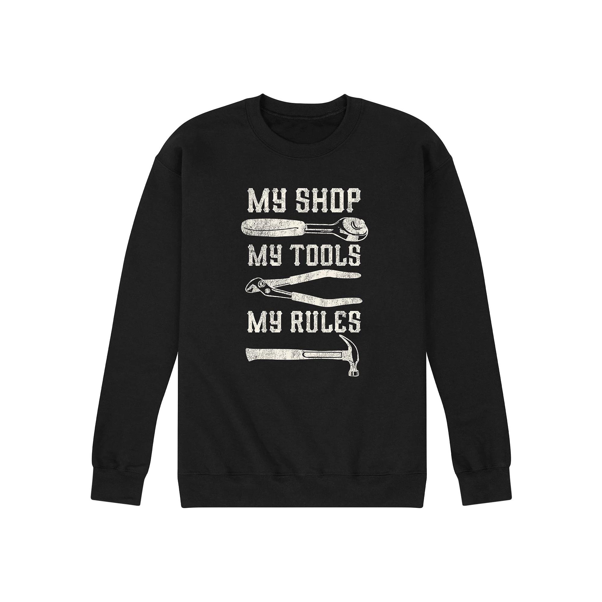 Men's My Shop My Rules Sweatshirt,  Product Image