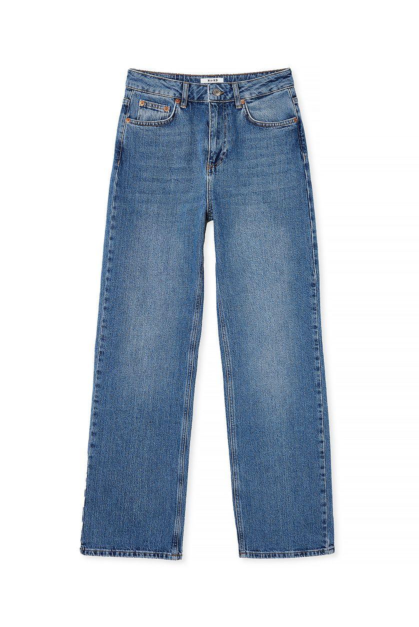 Straight High Waist Jeans Product Image