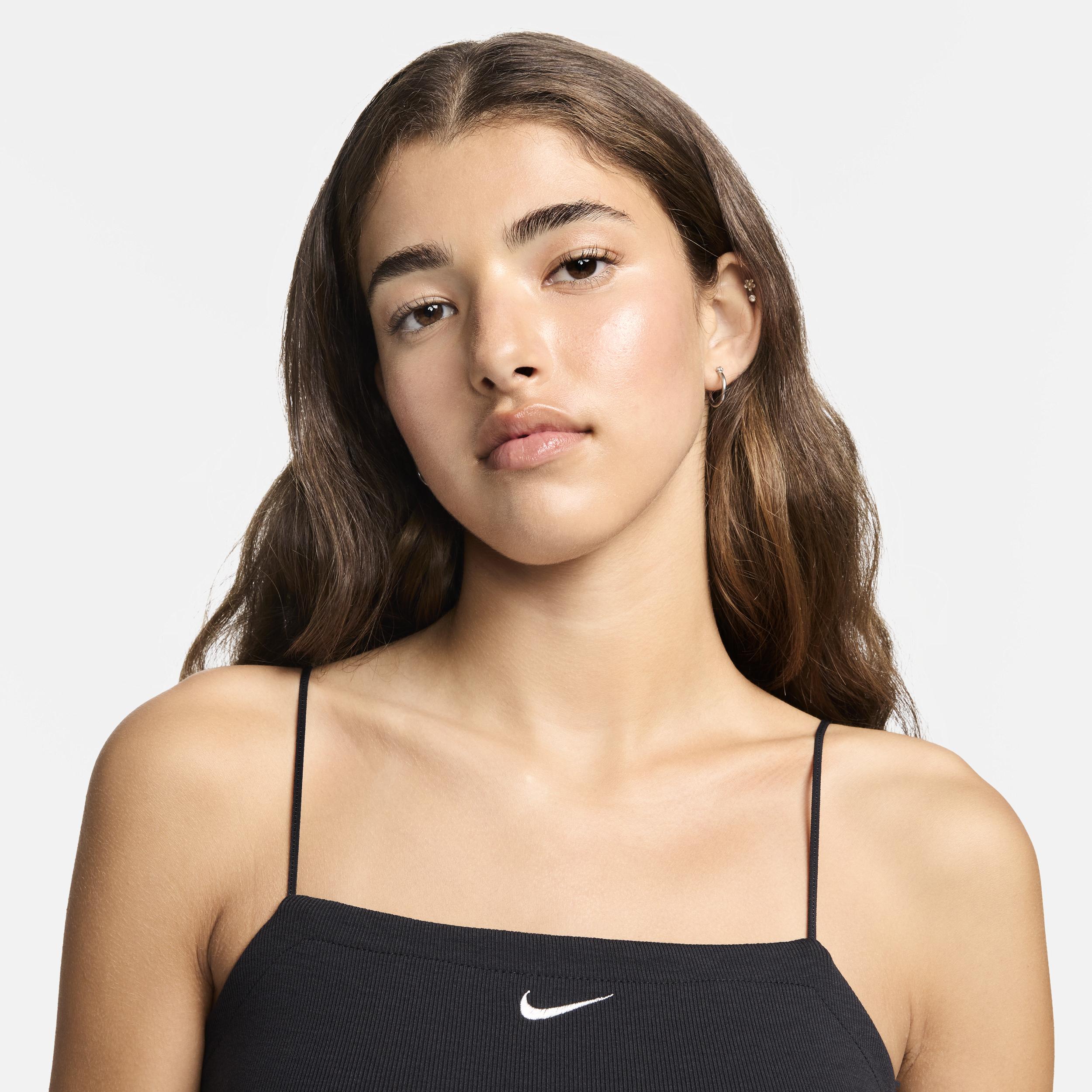 Women's Nike Sportswear Chill Knit Tight Mini-Rib Cami Dress Product Image