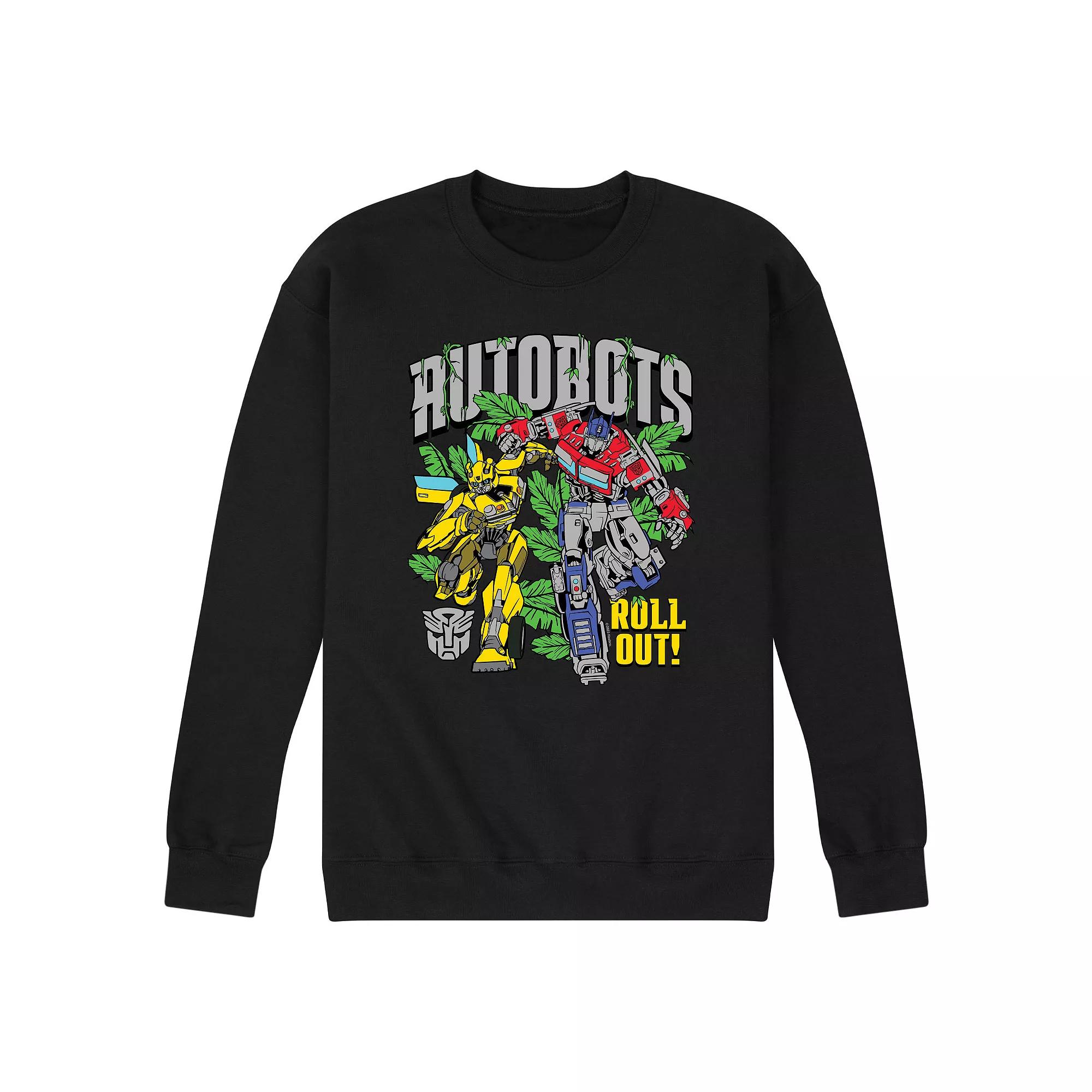 Men's Transformers Autobots Roll Out Fleece Sweatshirt,  Product Image
