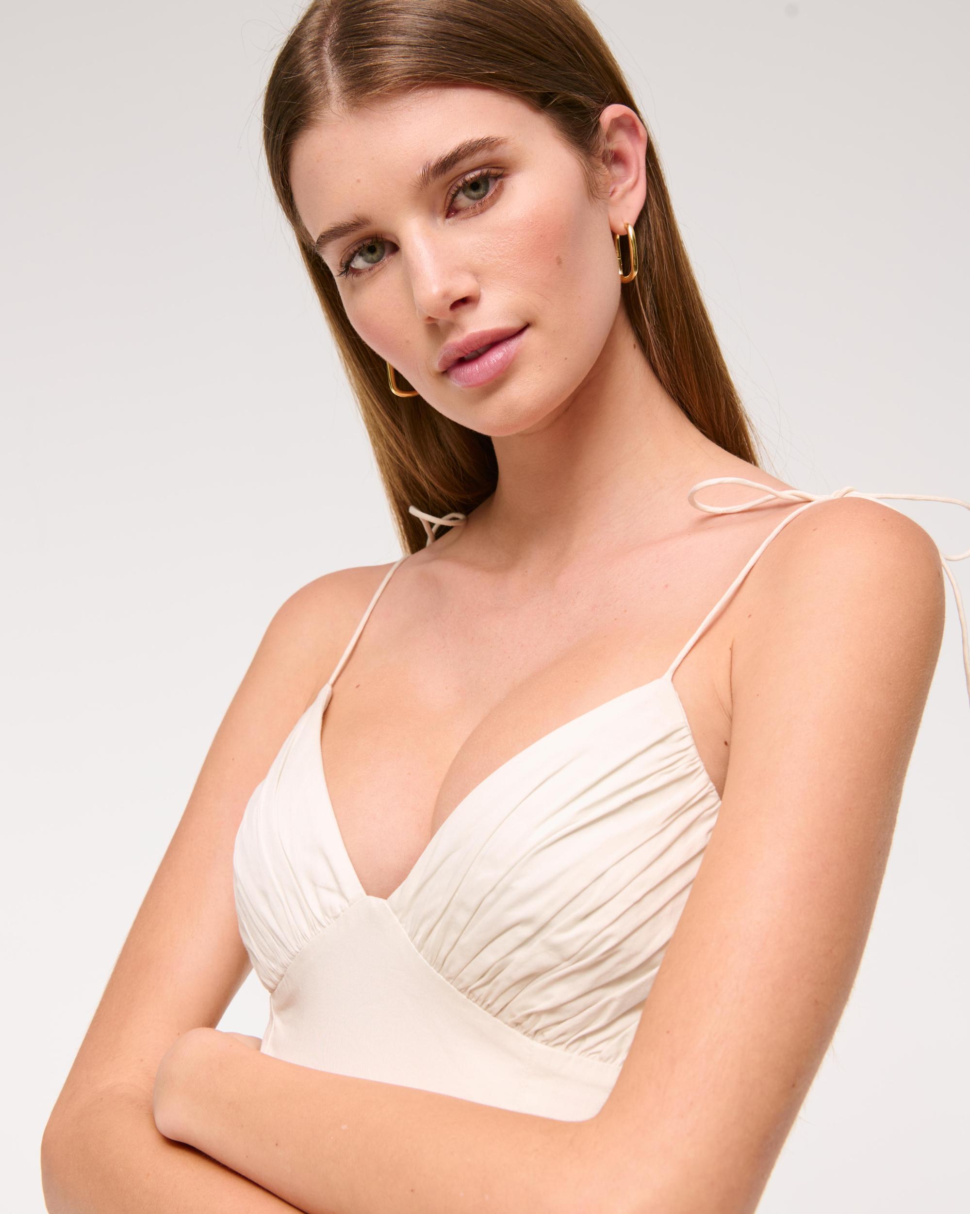 Tie-Strap Tiered Maxi Dress Product Image