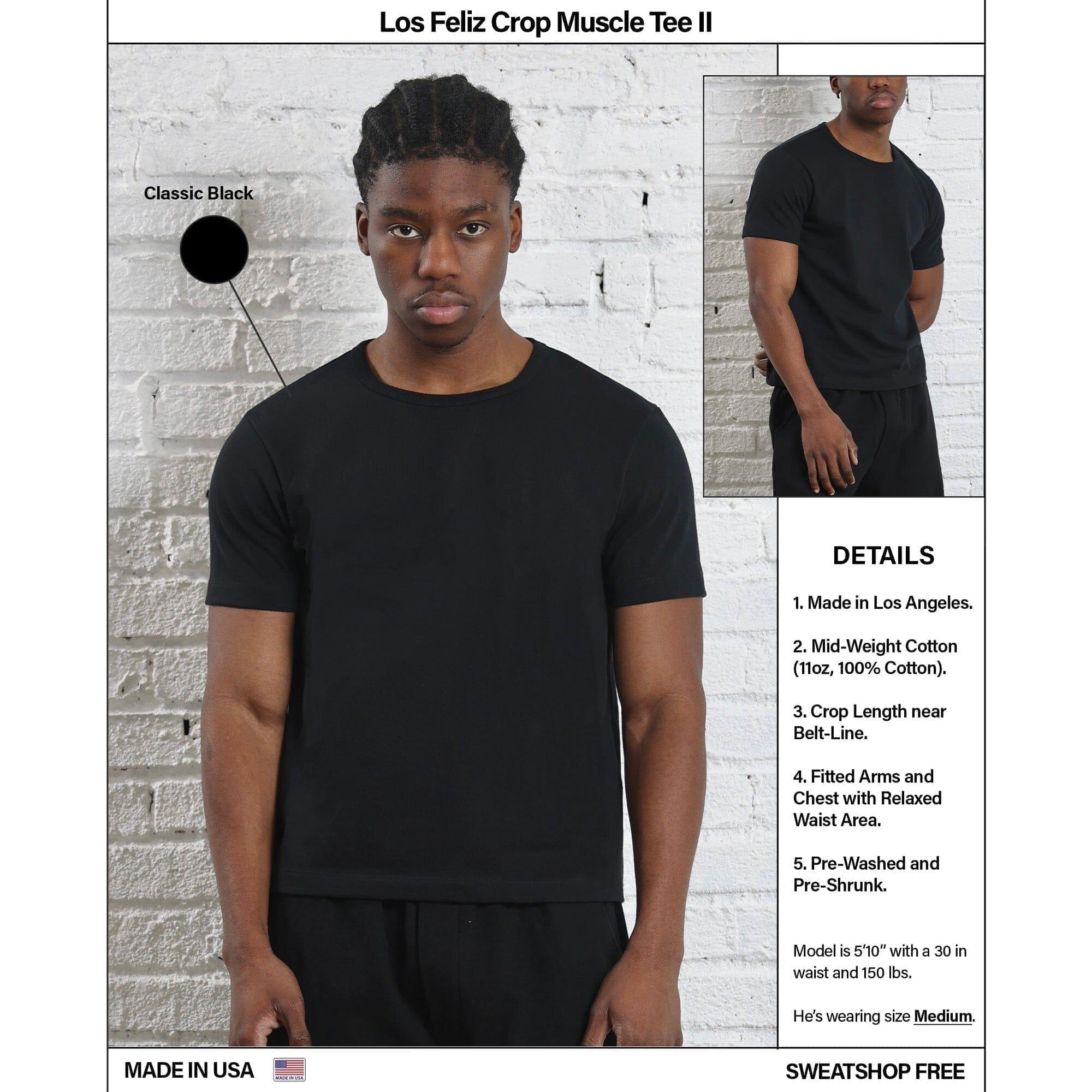 2-Pack | Los Feliz Crop Muscle Tee II | Heavyweight '25 Male Product Image