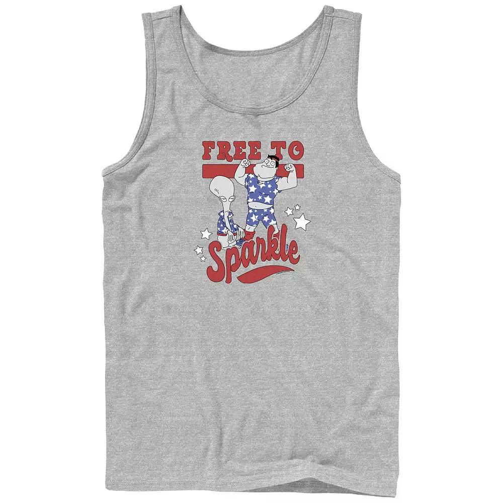 Men's American Dad Free To Sparkle Graphic Tank,  Product Image