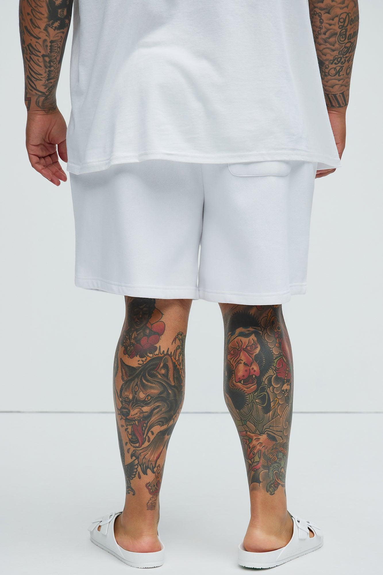 Tyson Sweatshort - White Product Image