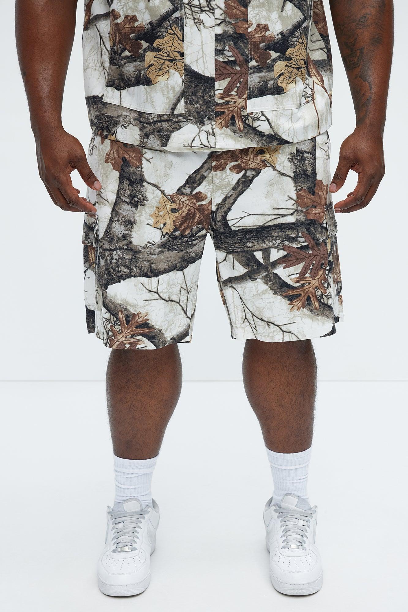Camo Cargo Shorts - Camouflage Product Image