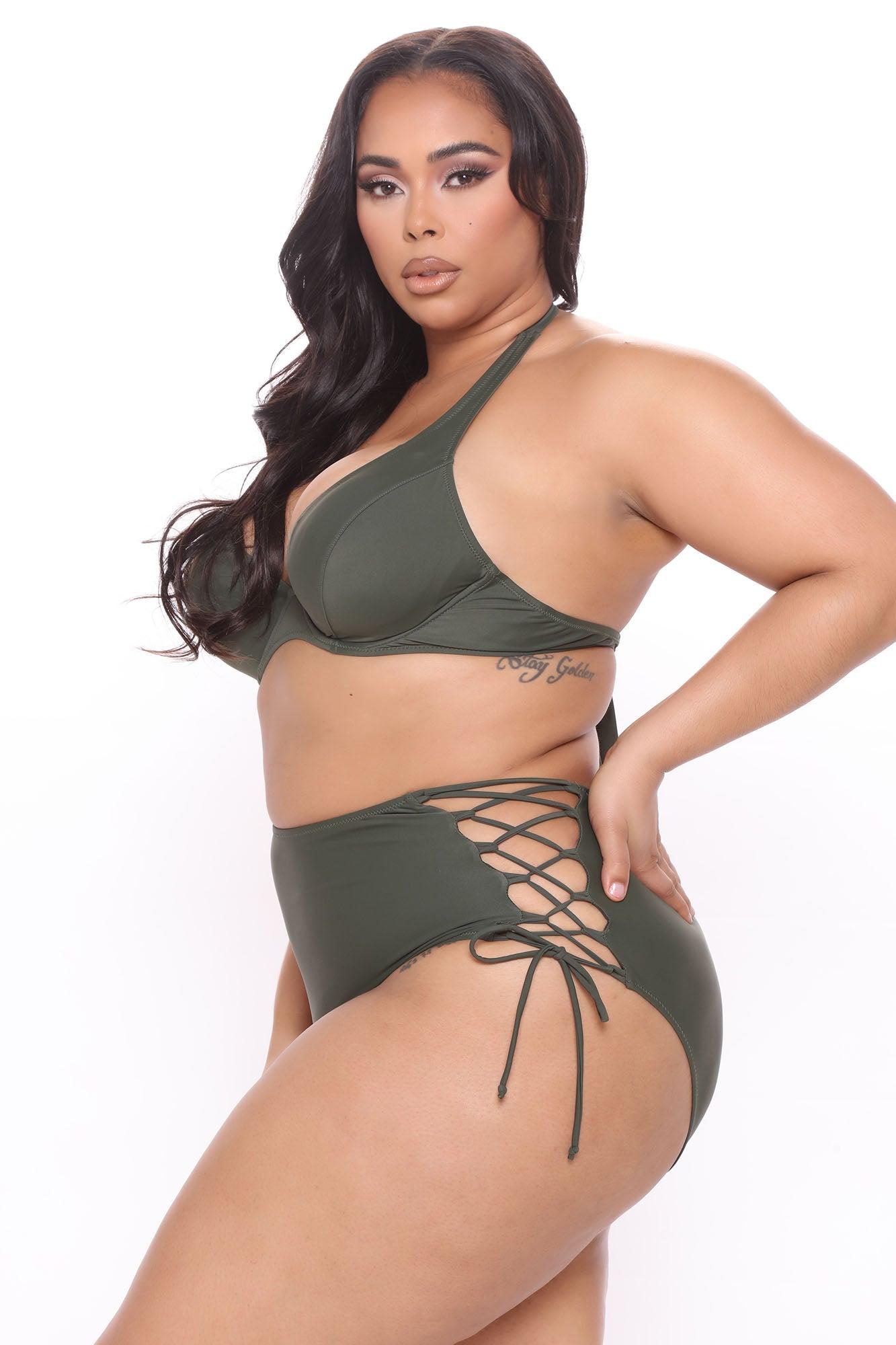 Libra Bikini - Olive Product Image