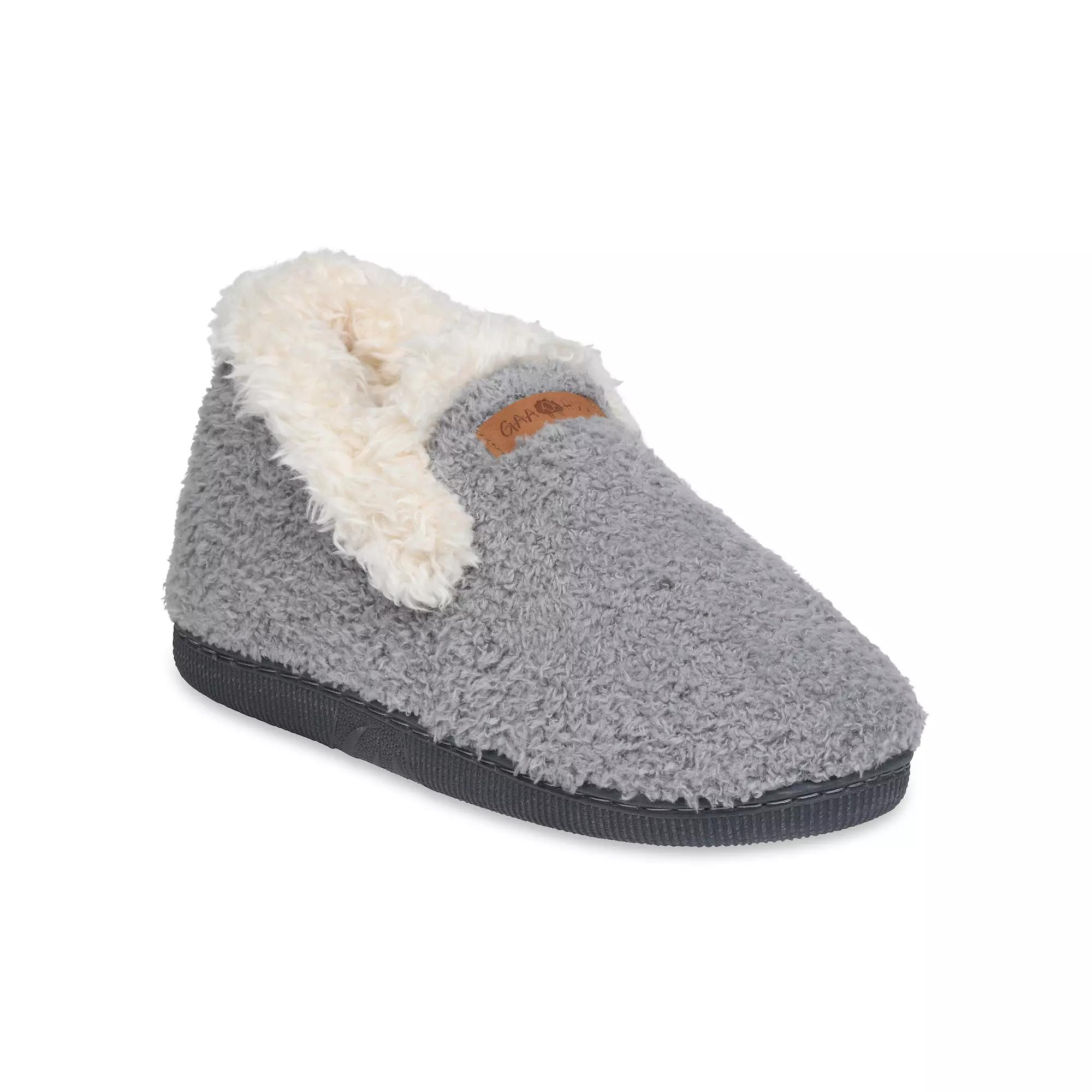 GaaHuu® Women's Cooze Fleece Cuffed Ankle Slippers,  Product Image