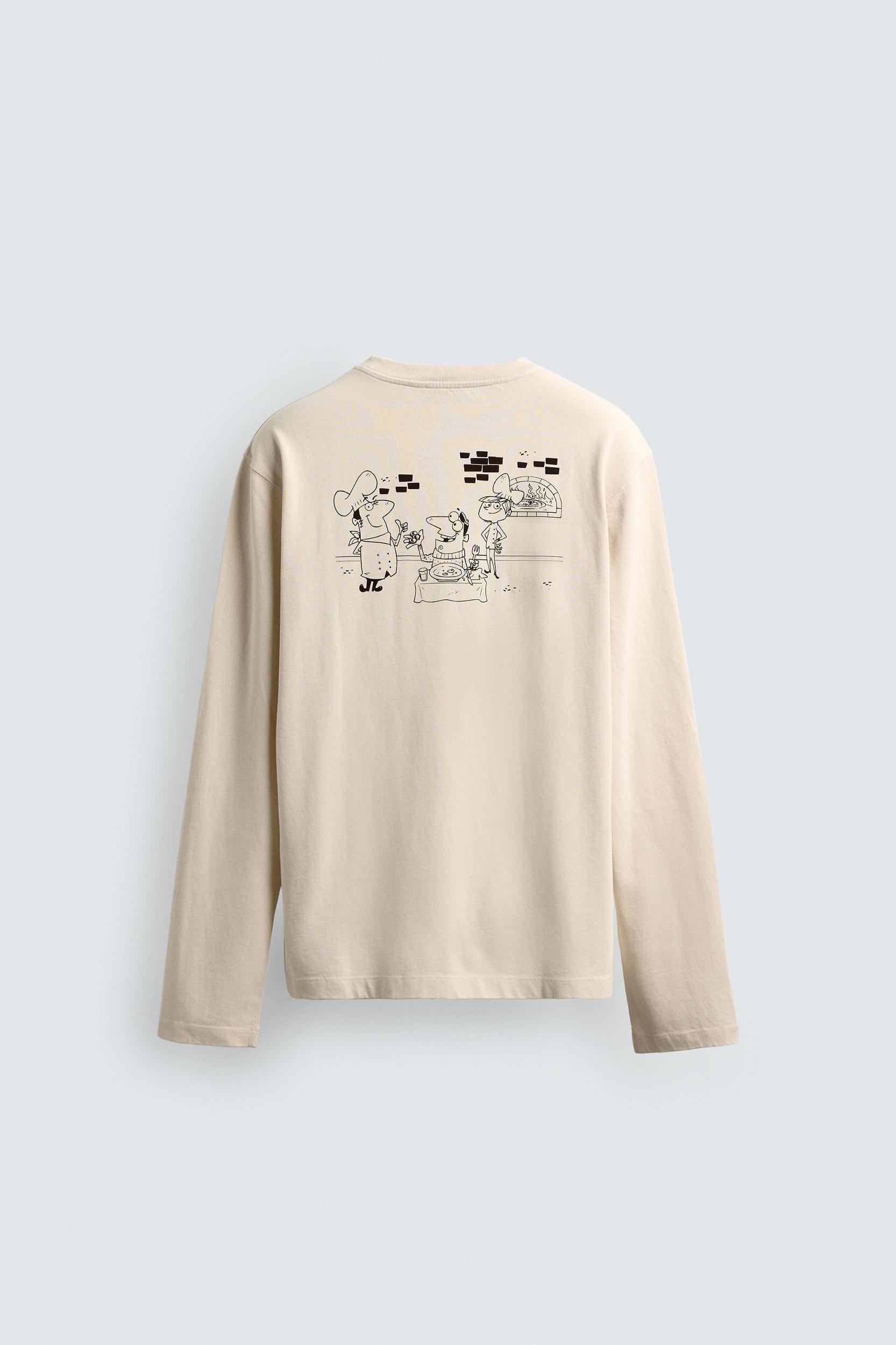 PIZZERIA LA MONTECARLO PRINT T-SHIRT Product Image