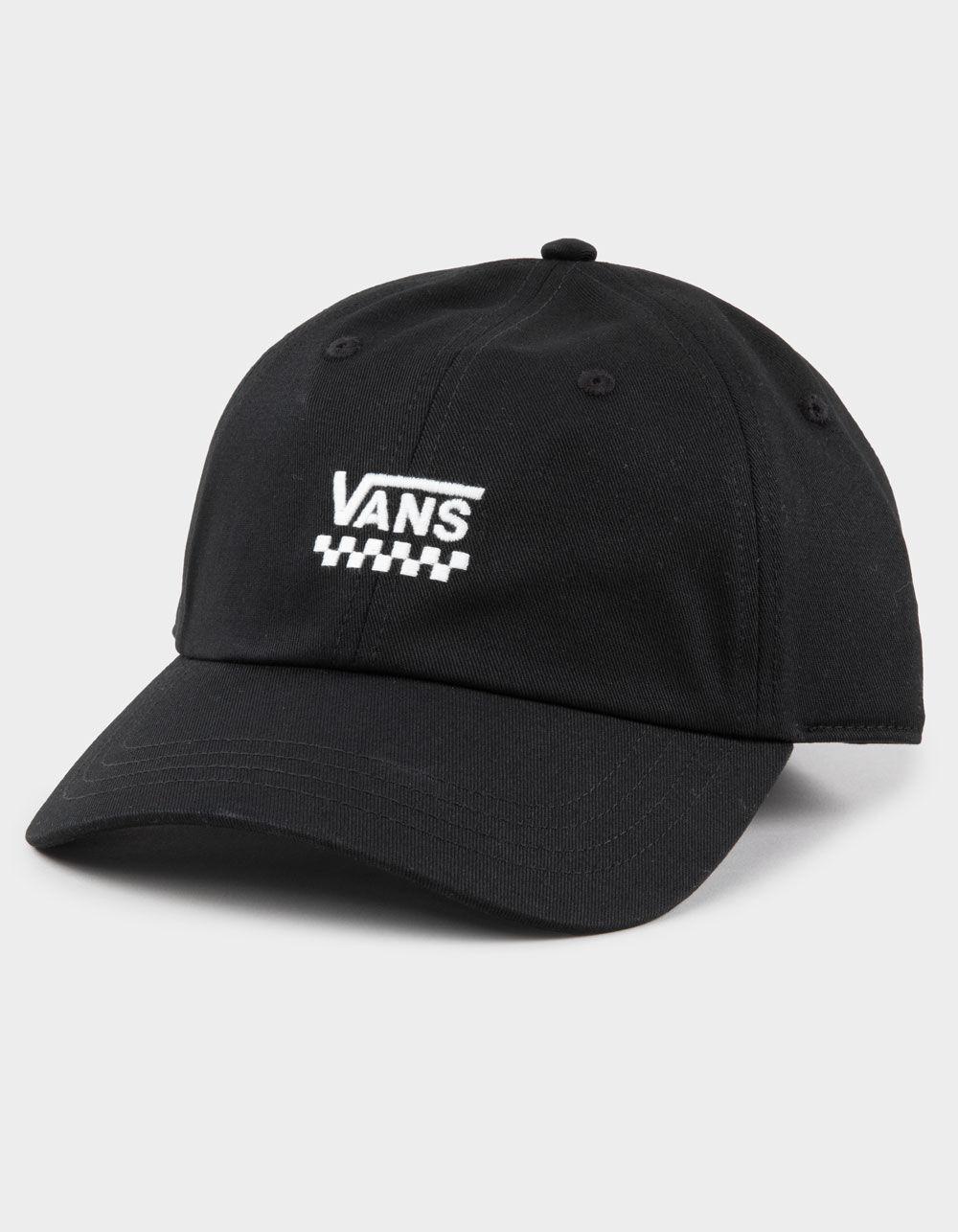 VANS Court Side Curved Bill Strapback Hat - BLUE Product Image