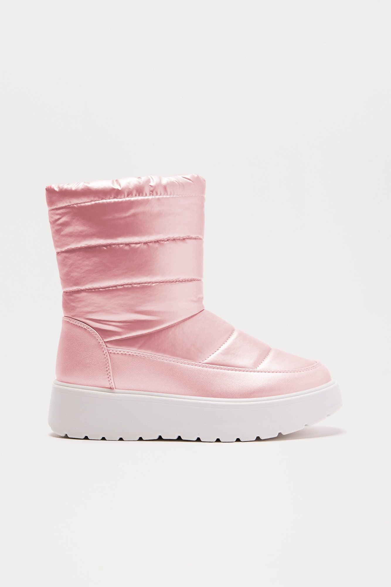 Avalanche Platform Booties - Pink Product Image