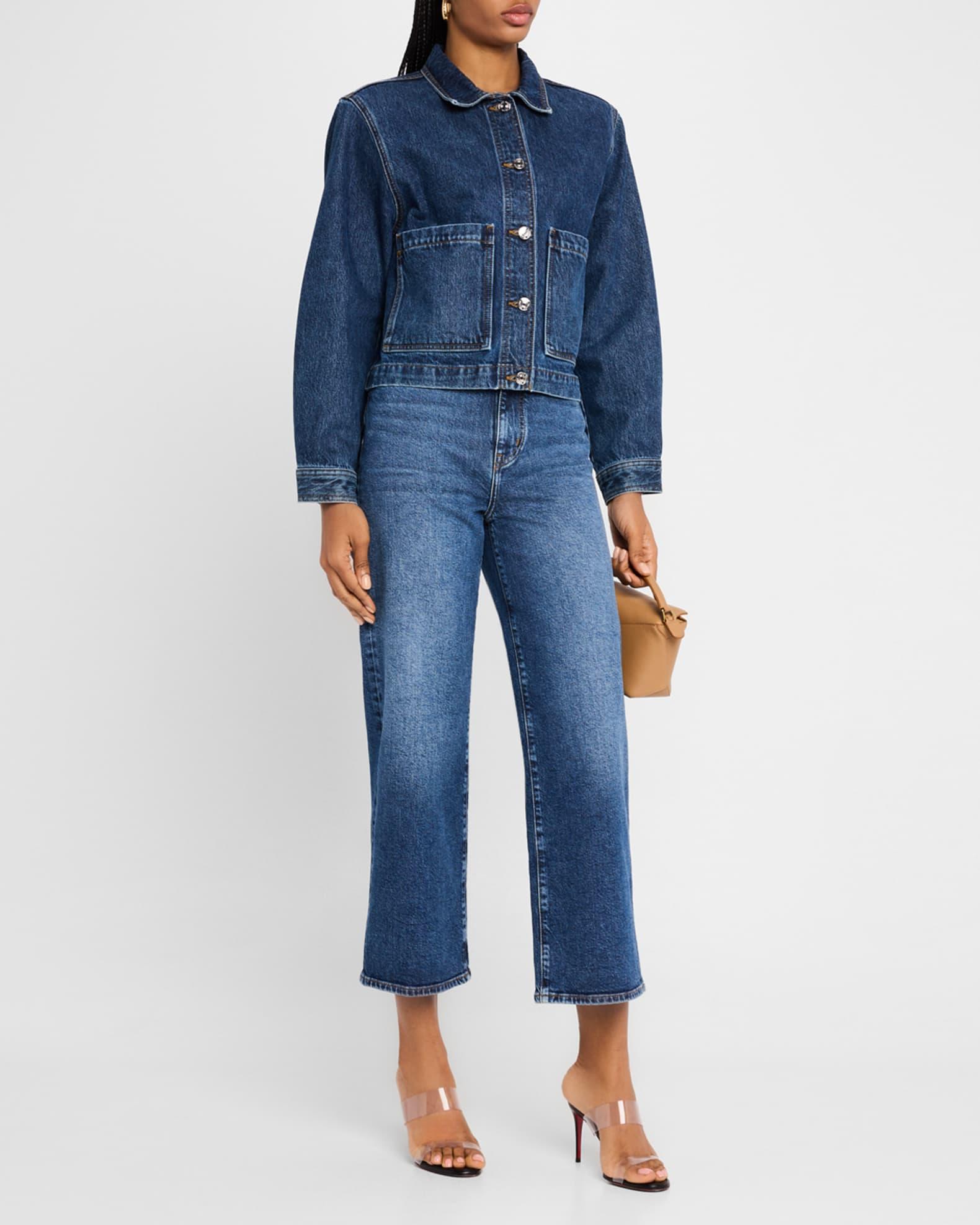 The Wide Crop Jeans Product Image