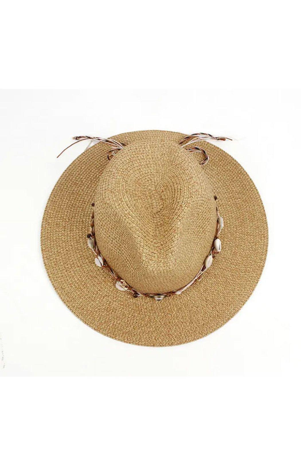Retro Visor Panama Hat Product Image
