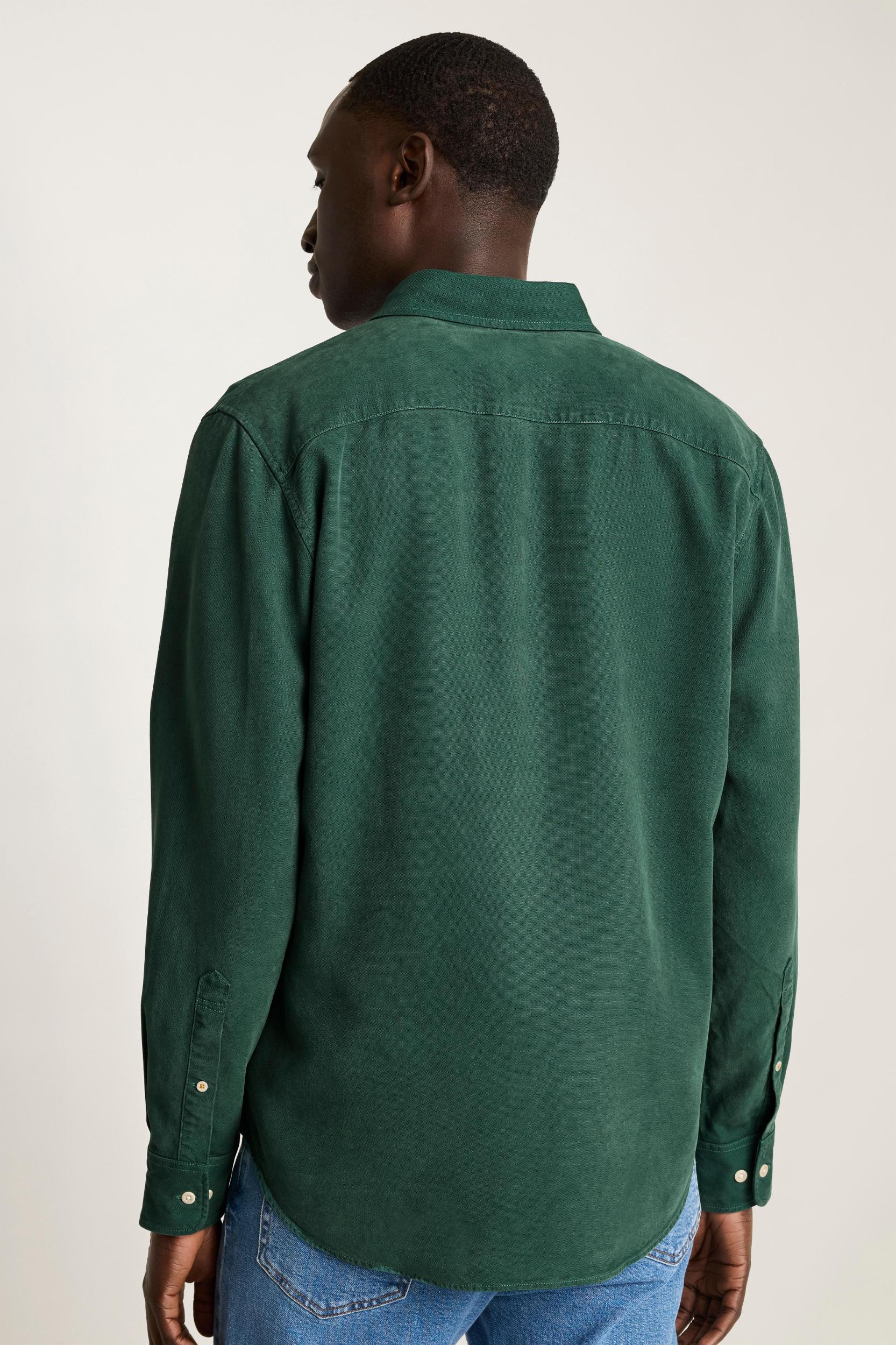 Garment Dyed Tencel Shirt Product Image