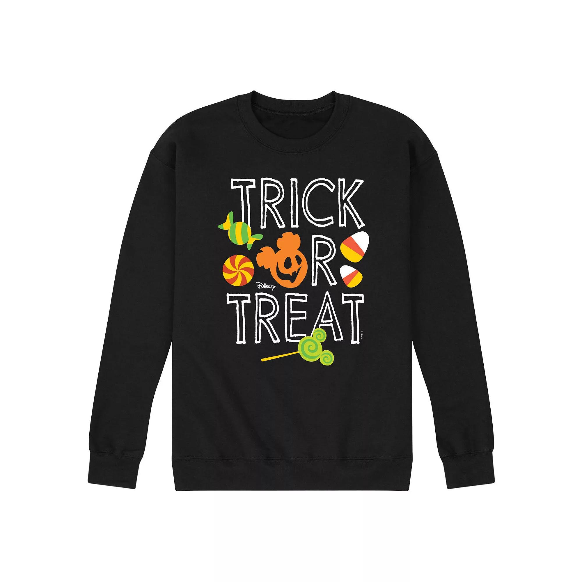 Disney's Mickey Mouse Men's Trick Or Treat Fleece Sweatshirt,  Product Image