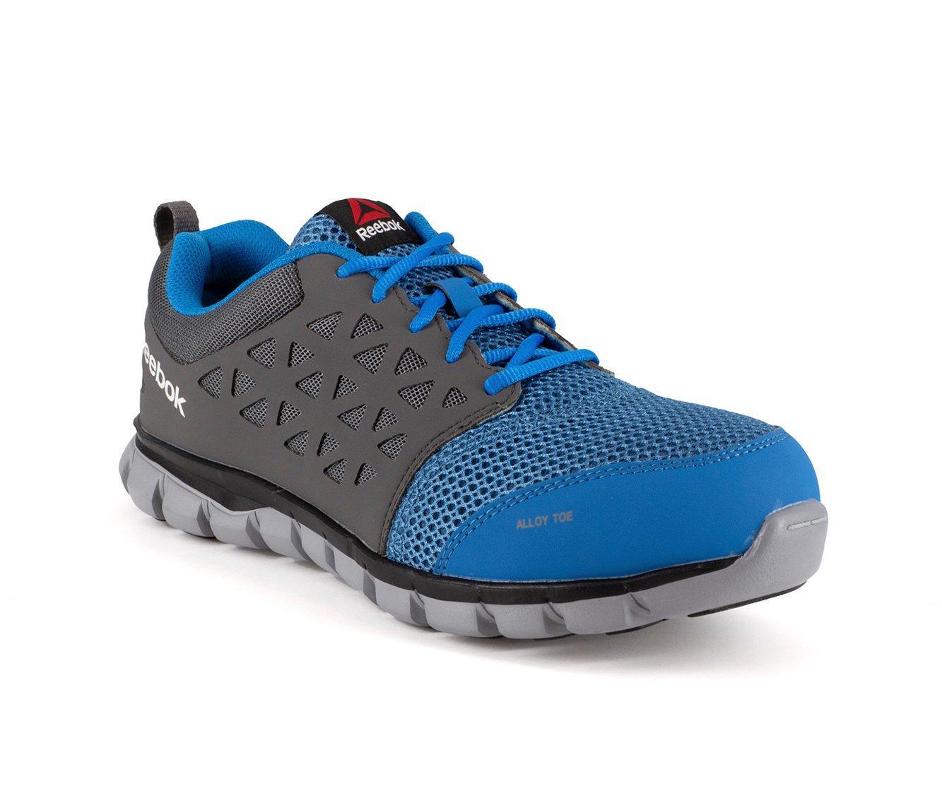 Men's REEBOK WORK Sublite Cushion Mesh Alloy Toe Work Shoes Product Image